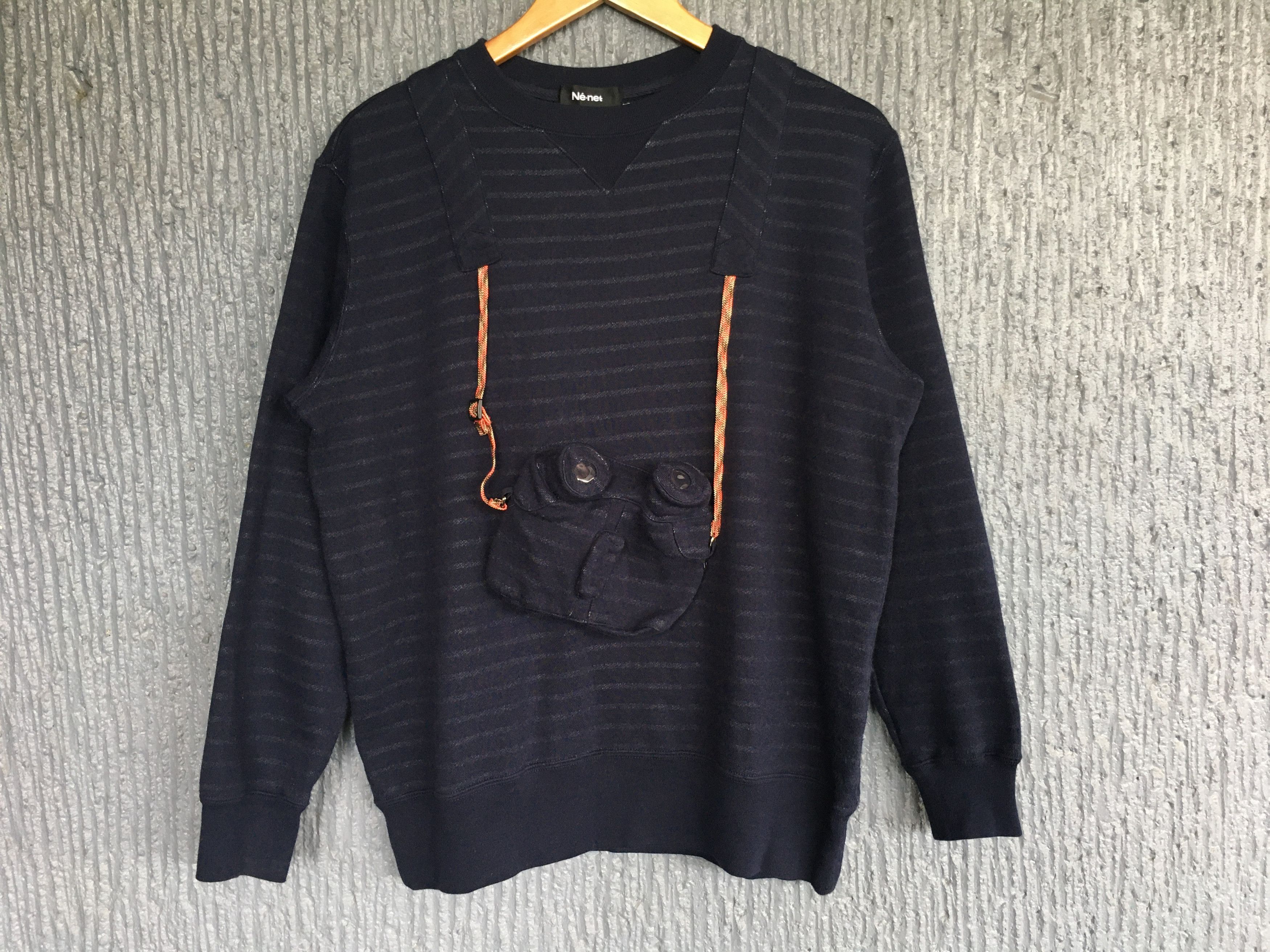 Ne-Net nenet telescope sweater - issey miyake Size US M / EU 48-50 / 2 - 1 Thumbnail
