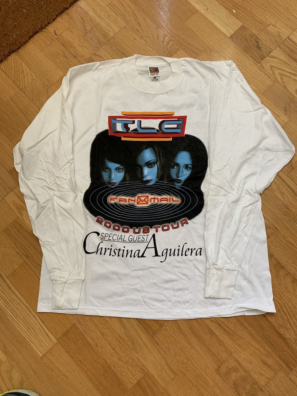 Fruit Of The Loom × Rap Tees × Vintage Vintage TLC Concert 2000 US tour shirt Size US XL / EU 56 / 4 - 1 Thumbnail