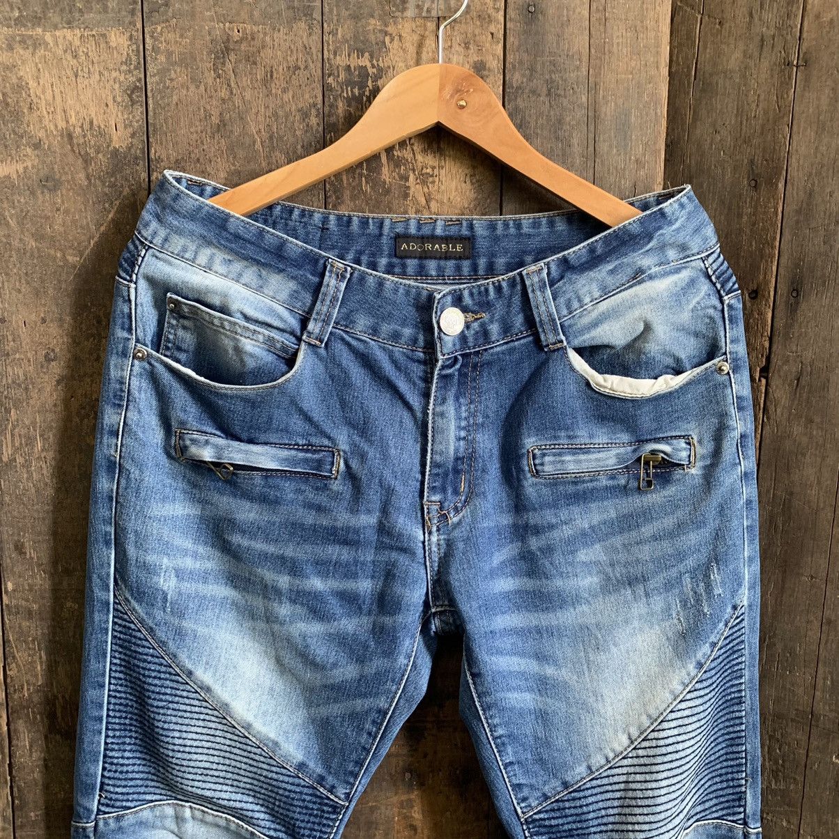 Japanese Brand × Vintage Adorable Rider Denim Jeans Size US 32 / EU 48 - 3 Thumbnail