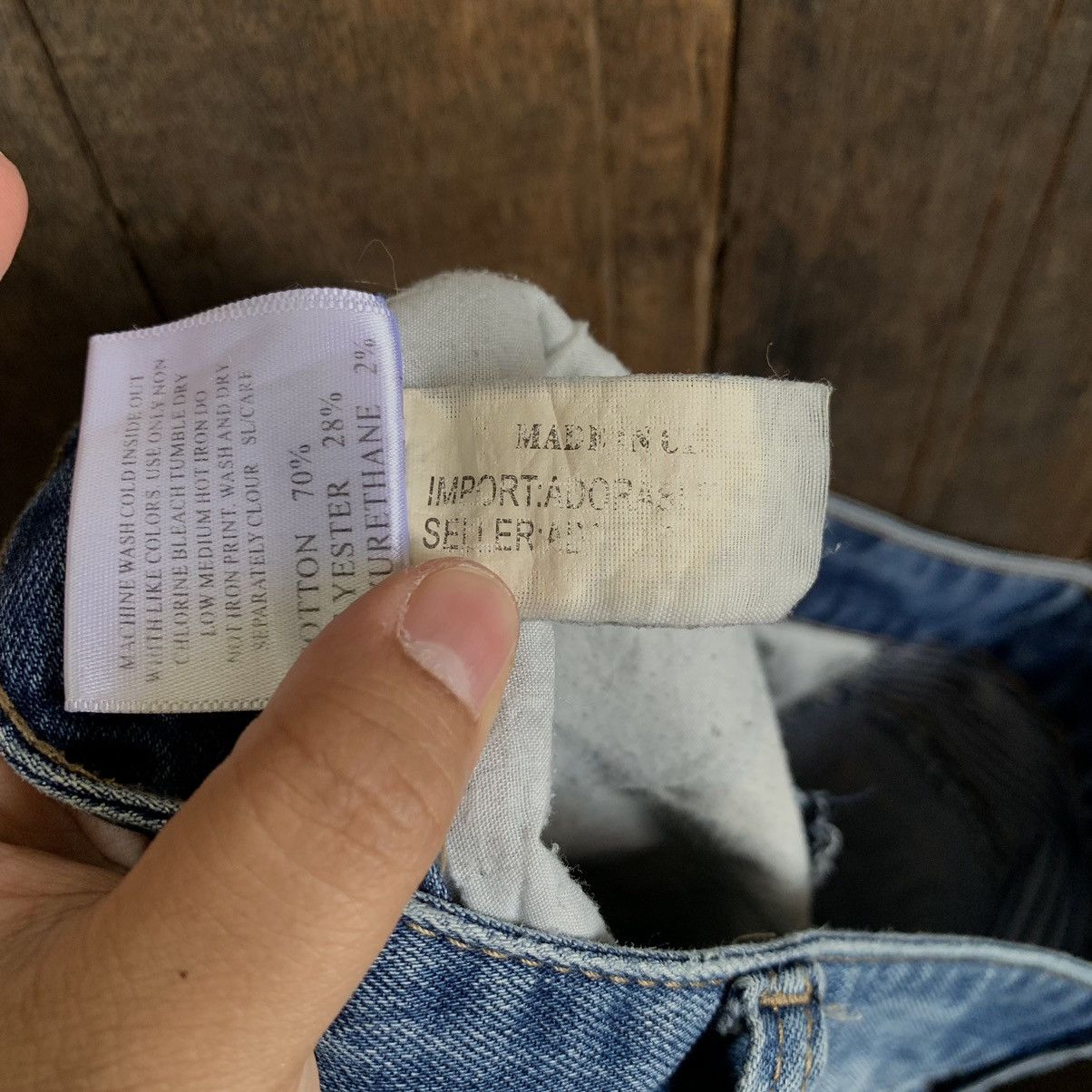 Japanese Brand × Vintage Adorable Rider Denim Jeans Size US 32 / EU 48 - 12 Thumbnail