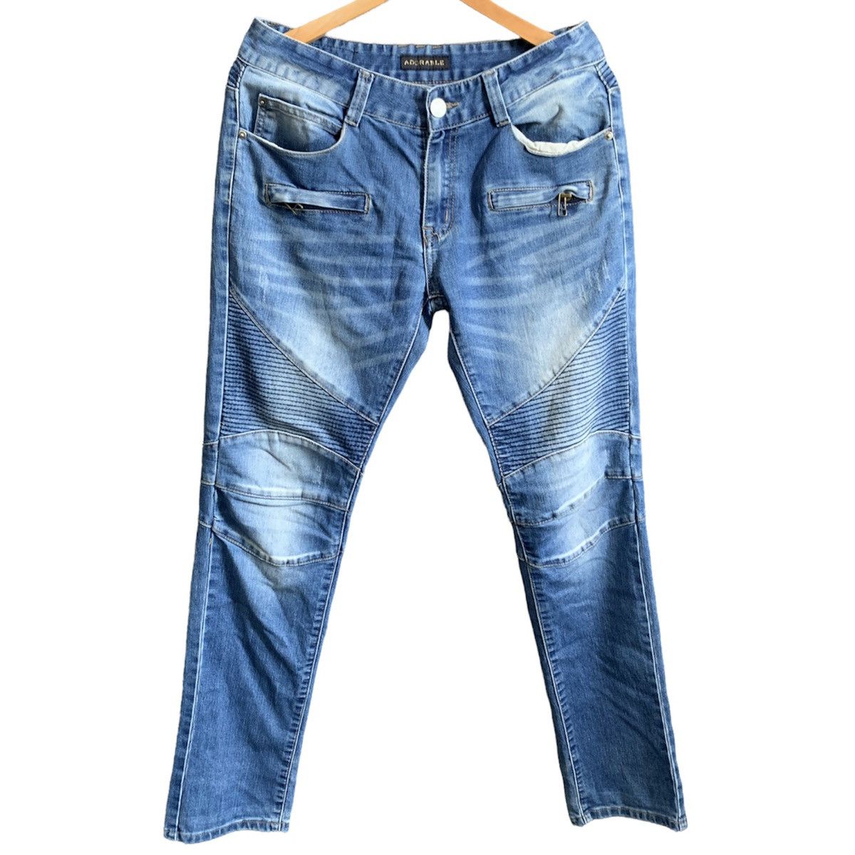 Japanese Brand × Vintage Adorable Rider Denim Jeans Size US 32 / EU 48 - 1 Thumbnail