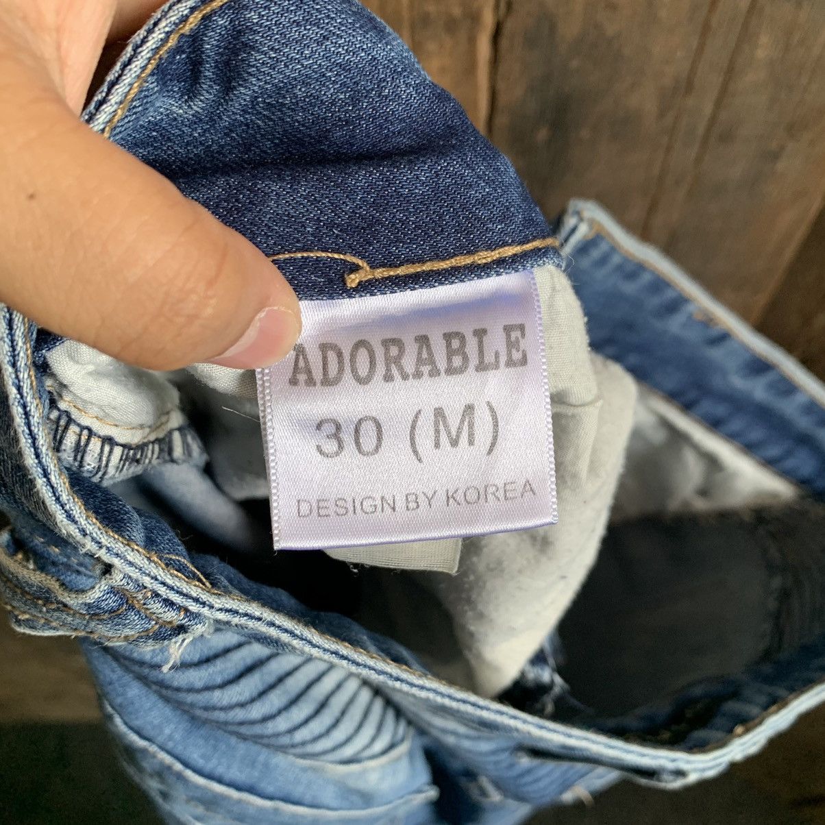 Japanese Brand × Vintage Adorable Rider Denim Jeans Size US 32 / EU 48 - 11 Thumbnail