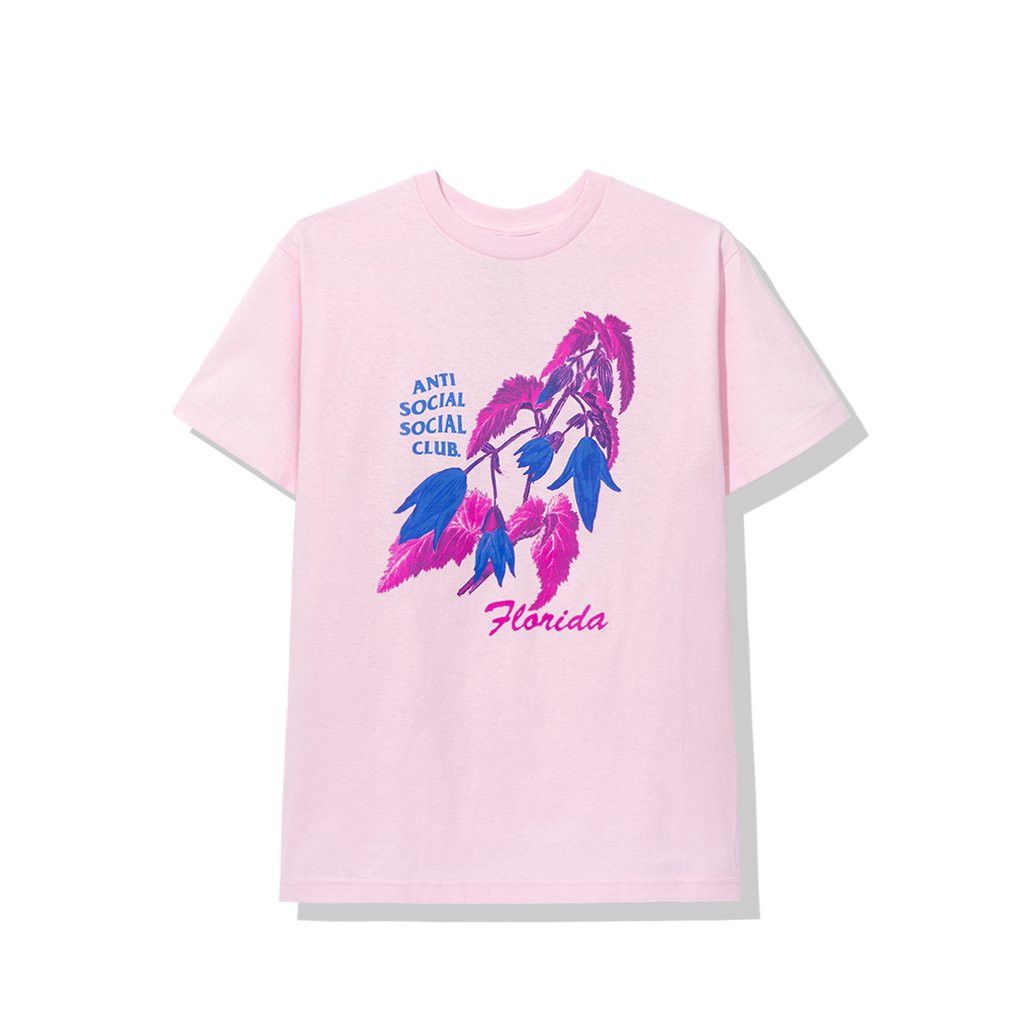Anti Social Social Club DS ASSC Florida Pink Tee BAPE Kith KAWS FTP FOG CDG PALACE Size US S / EU 44-46 / 1 - 4 Thumbnail