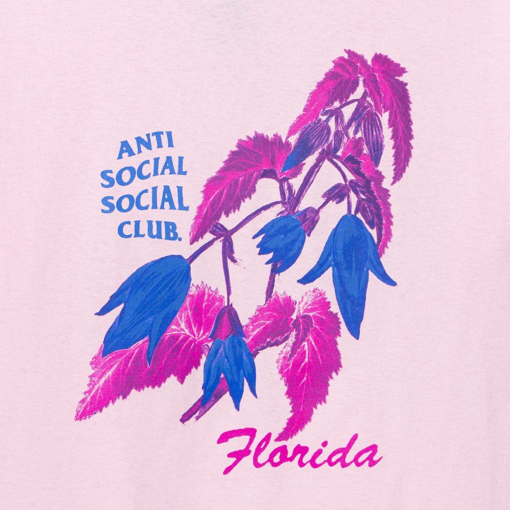 Anti Social Social Club DS ASSC Florida Pink Tee BAPE Kith KAWS FTP FOG CDG PALACE Size US S / EU 44-46 / 1 - 5 Thumbnail