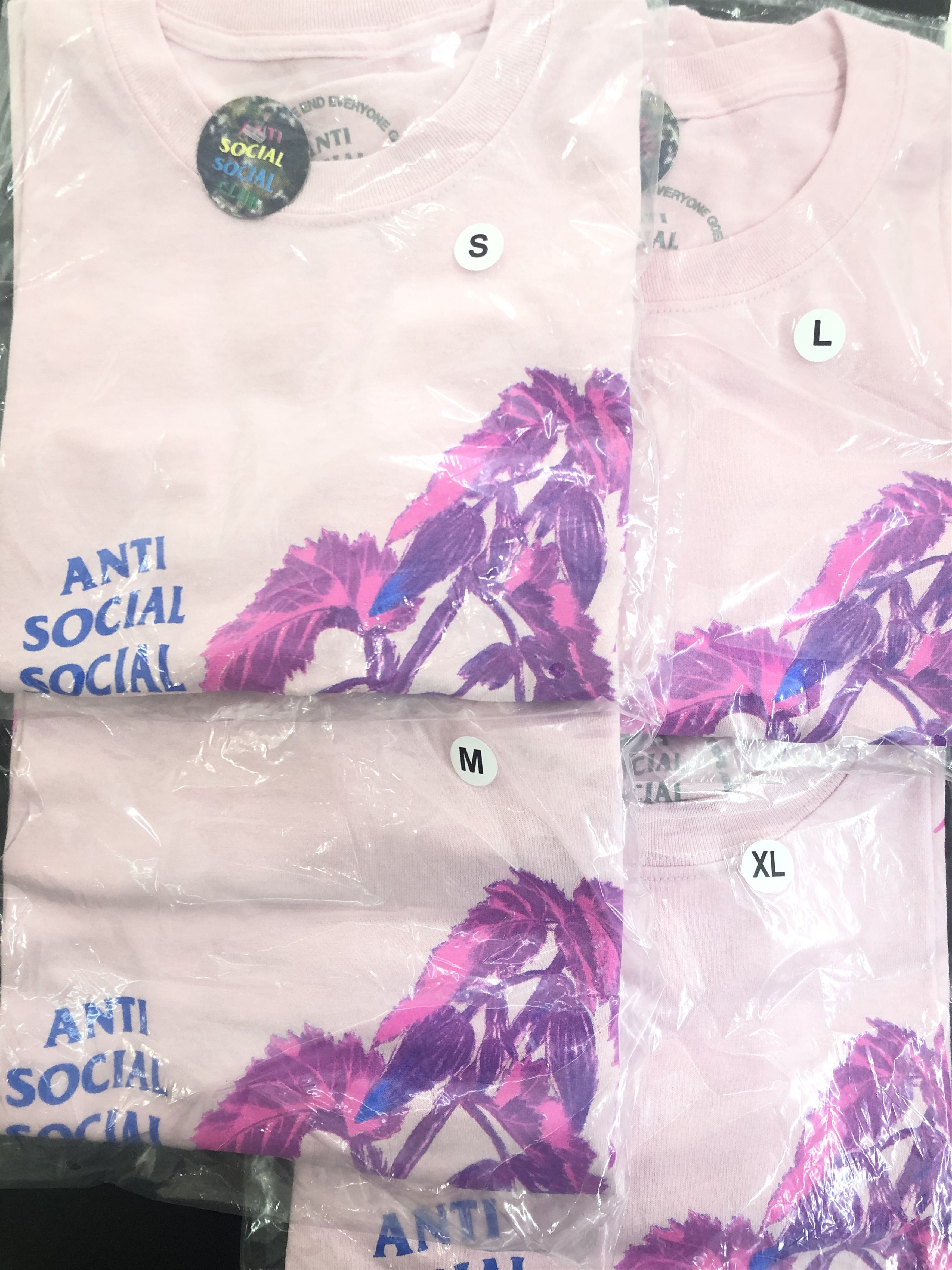 Anti Social Social Club DS ASSC Florida Pink Tee BAPE Kith KAWS FTP FOG CDG PALACE Size US S / EU 44-46 / 1 - 7 Thumbnail