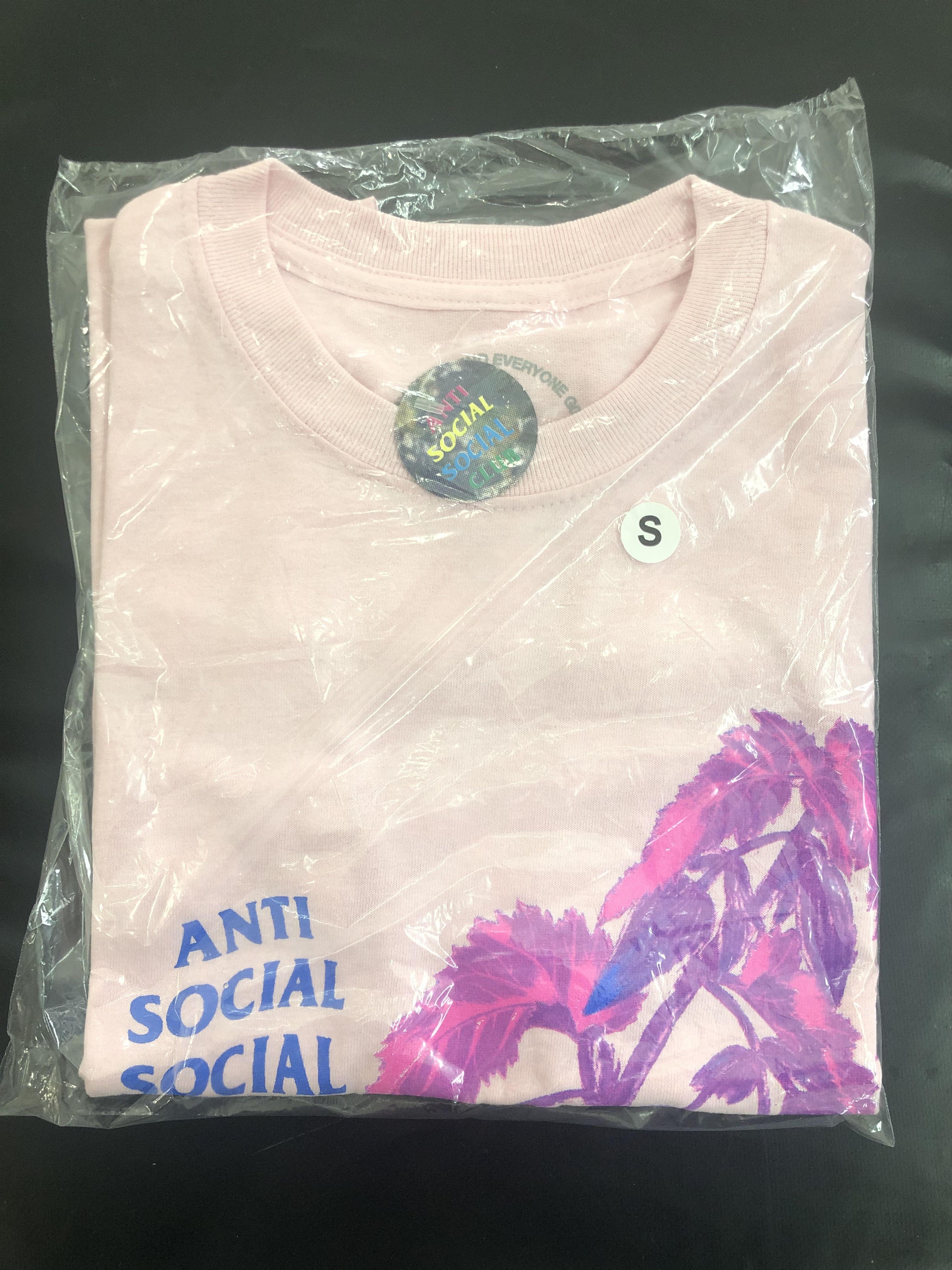 Anti Social Social Club DS ASSC Florida Pink Tee BAPE Kith KAWS FTP FOG CDG PALACE Size US S / EU 44-46 / 1 - 2 Thumbnail