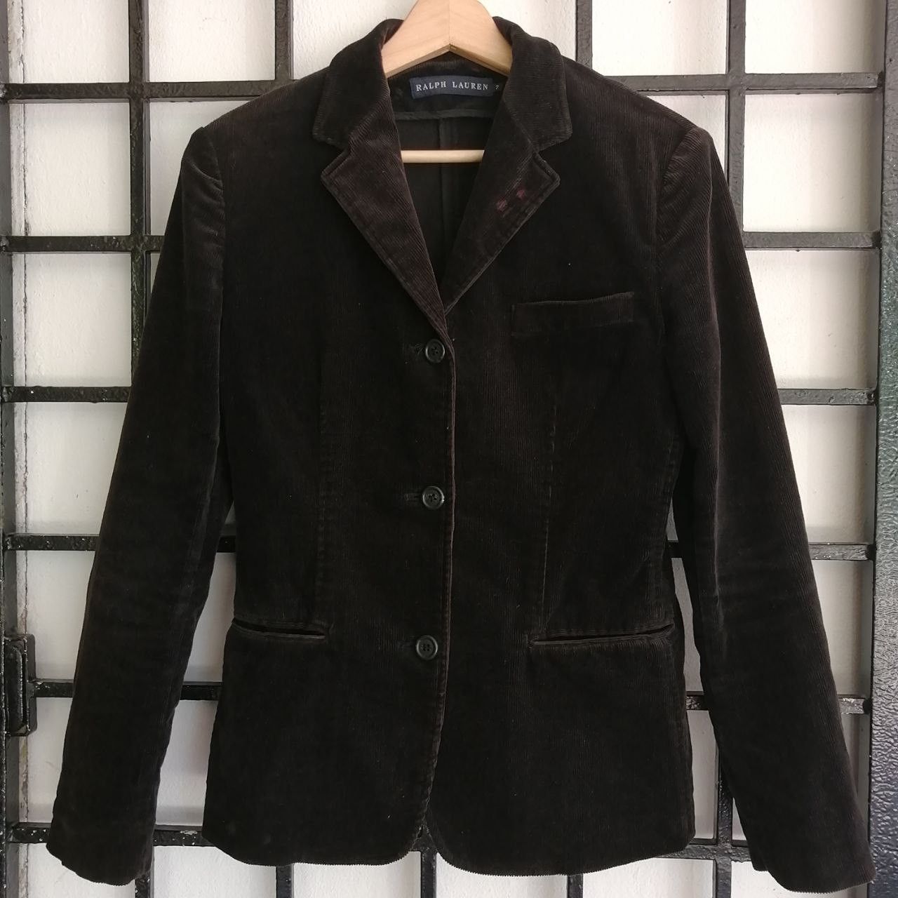 Ralph Lauren Vintage Ralph Lauren Corduroy Design Women JACKET Size S / US 4 / IT 40 - 1 Thumbnail