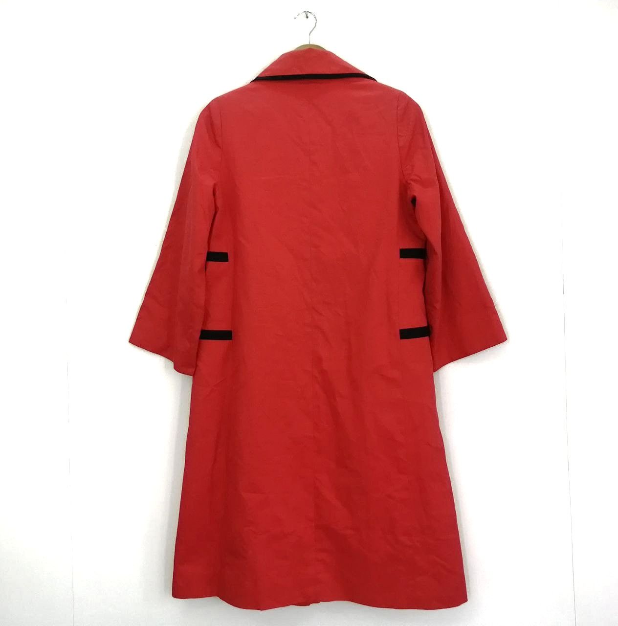 Pierre Cardin Vintage Pierre Cardin Long Red Jacket Nice Design Size M / US 6-8 / IT 42-44 - 2 Thumbnail