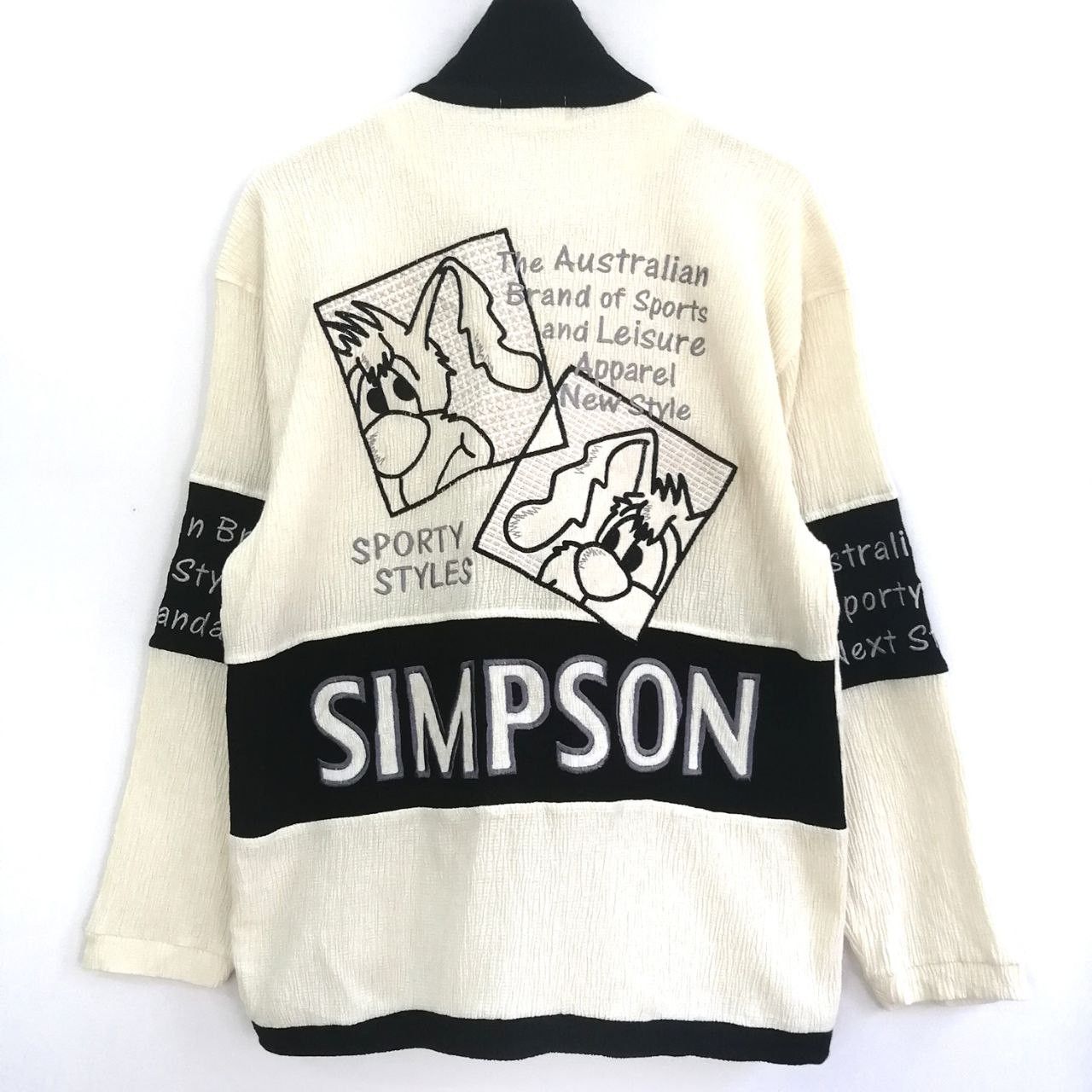 Japanese Brand × The Simpsons × Vintage Vintage Simpson The Australia Brand Sports Apparel Jacket Size US M / EU 48-50 / 2 - 1 Thumbnail