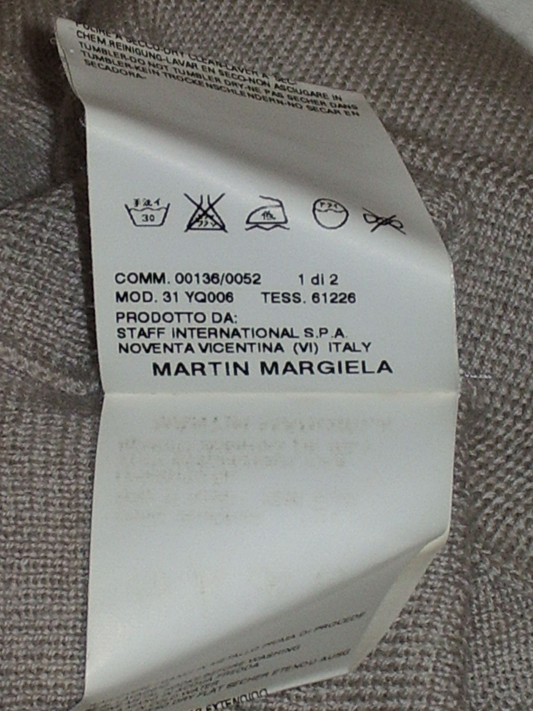 Maison Margiela Martin Margiela 2005AW White label Cape/Hooded Scarf Size ONE SIZE - 5 Thumbnail