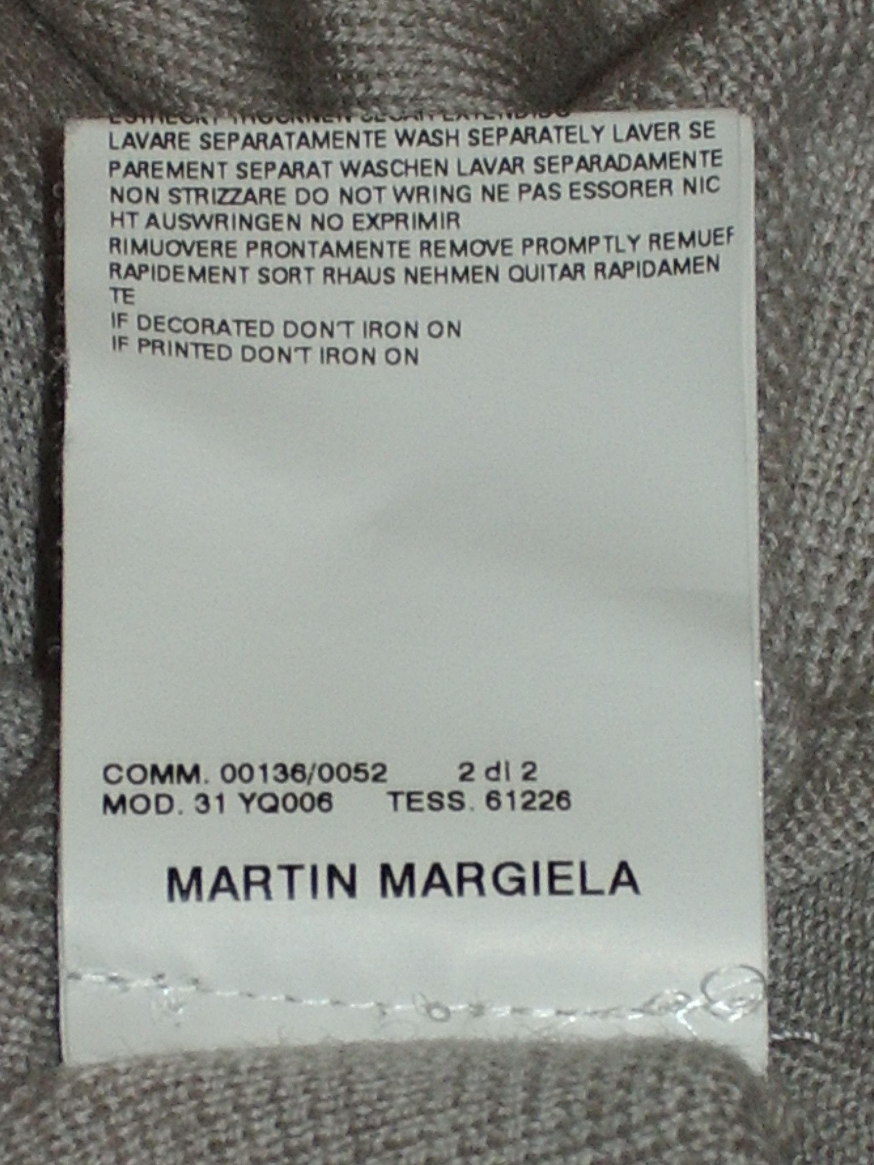 Maison Margiela Martin Margiela 2005AW White label Cape/Hooded Scarf Size ONE SIZE - 6 Thumbnail