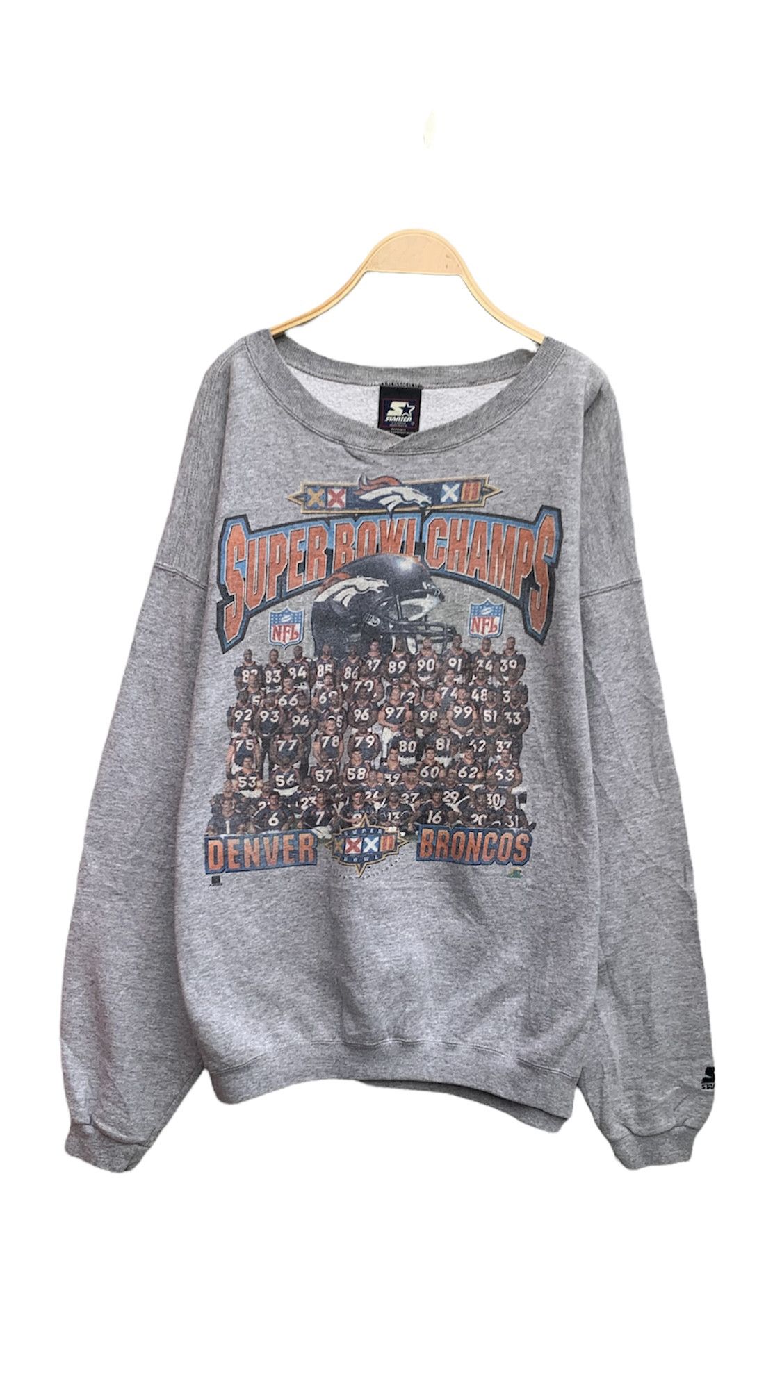 NFL Vintage NFL Denver Broncos X 98s Starter Tee Size US XL / EU 56 / 4 - 1 Thumbnail