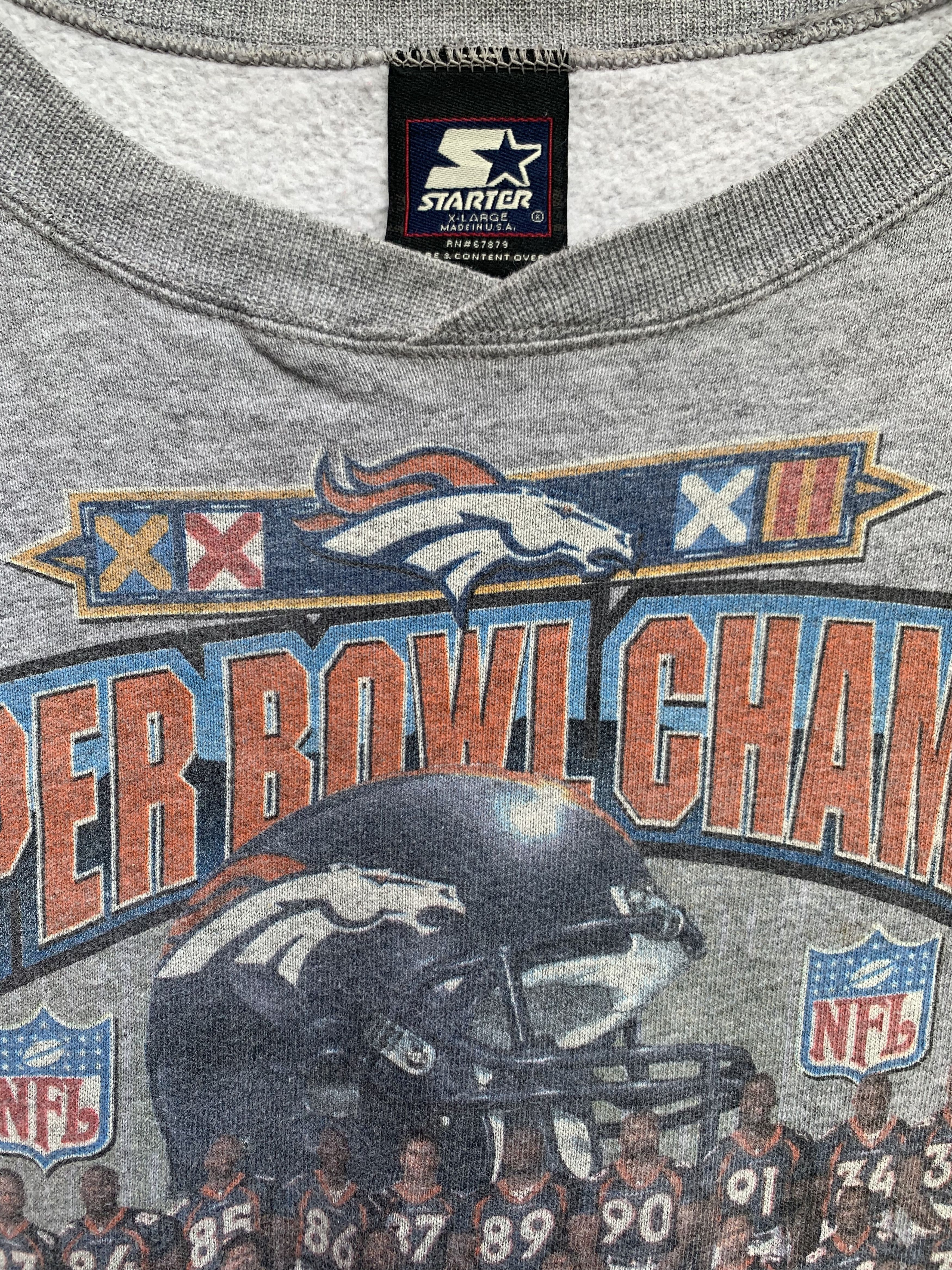 NFL Vintage NFL Denver Broncos X 98s Starter Tee Size US XL / EU 56 / 4 - 3 Thumbnail