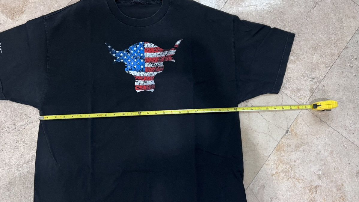 Vintage WWE The Rock American Flag Bull Team Bring It Size XL Size US XL / EU 56 / 4 - 7 Thumbnail