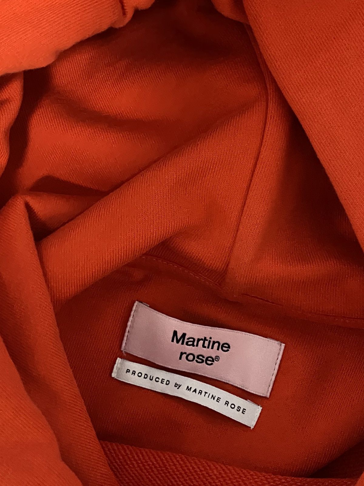 Martine Rose Orange 2020 Hoodie Size US M / EU 48-50 / 2 - 5 Thumbnail