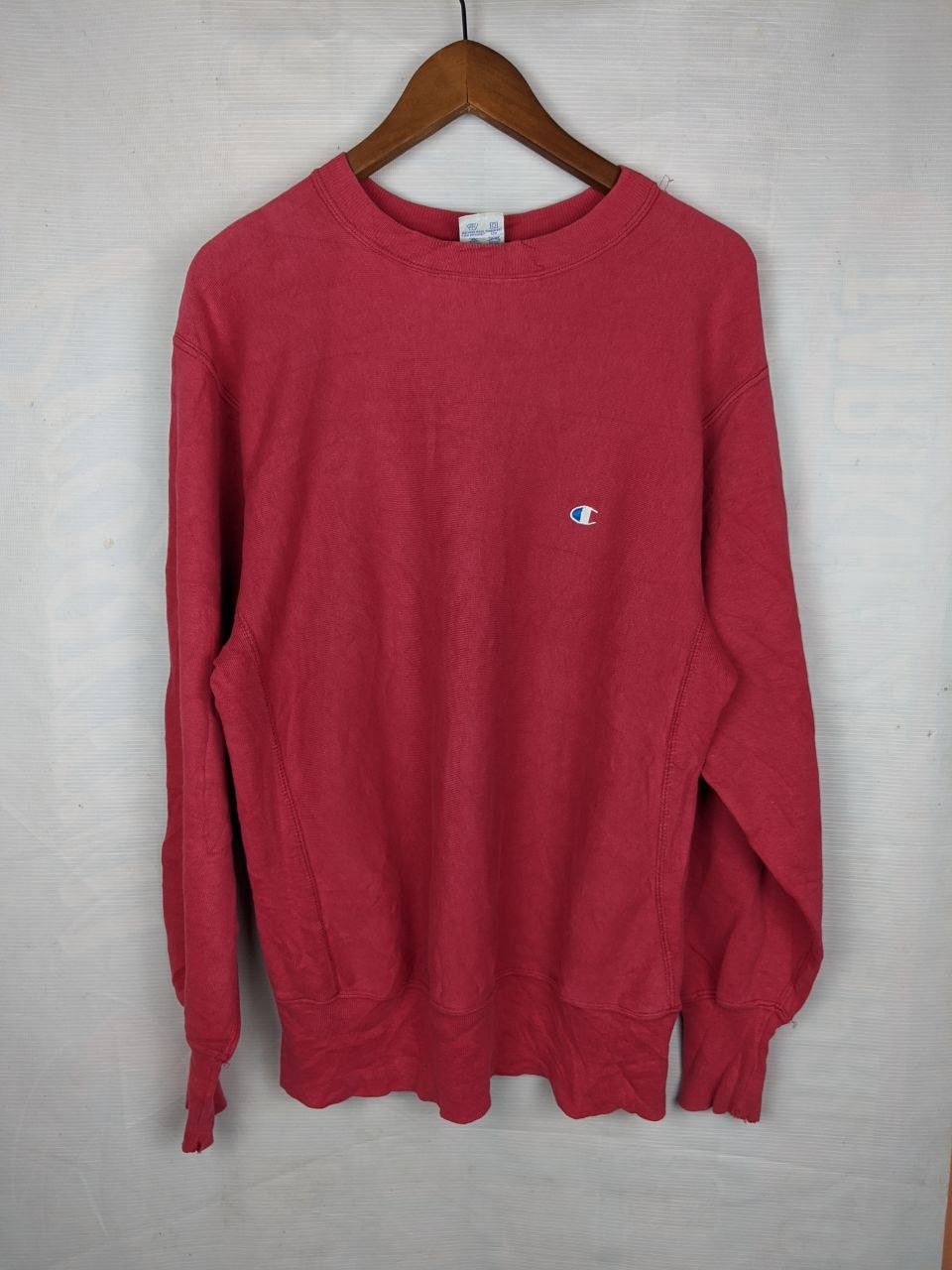 Champion × Vintage 90's Vintage Champion Reverse weave Embroidery Small Logo Size US L / EU 52-54 / 3 - 1 Thumbnail