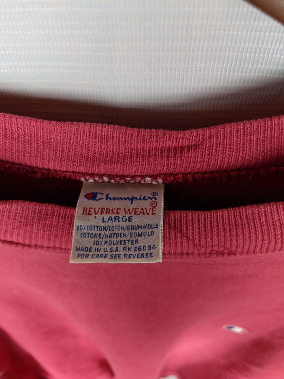 Champion × Vintage 90's Vintage Champion Reverse weave Embroidery Small Logo Size US L / EU 52-54 / 3 - 3 Thumbnail
