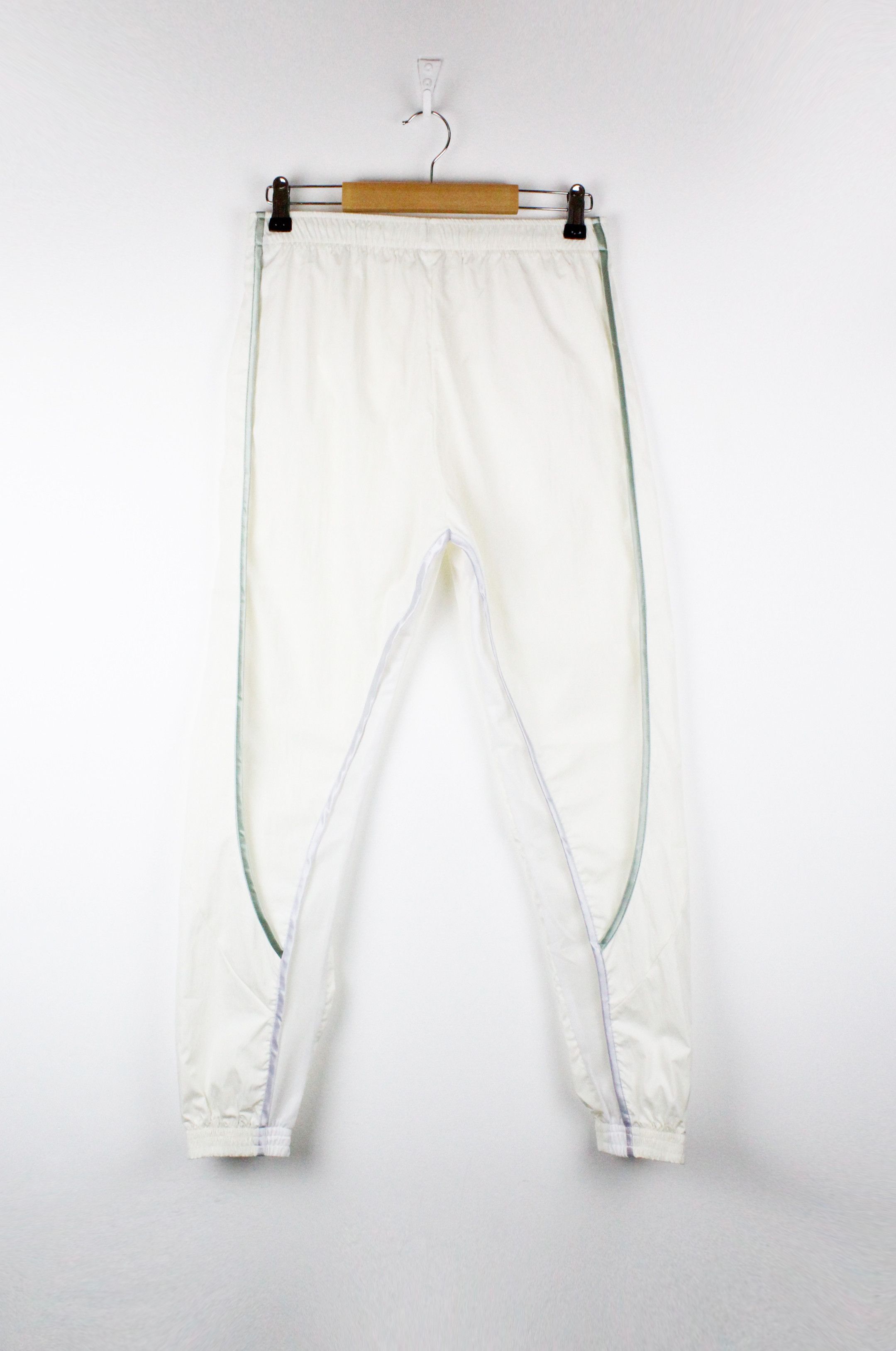 Cottweiler Cottweiler White Cream Nylon Track Pants Size US 30 / EU 46 - 6 Thumbnail
