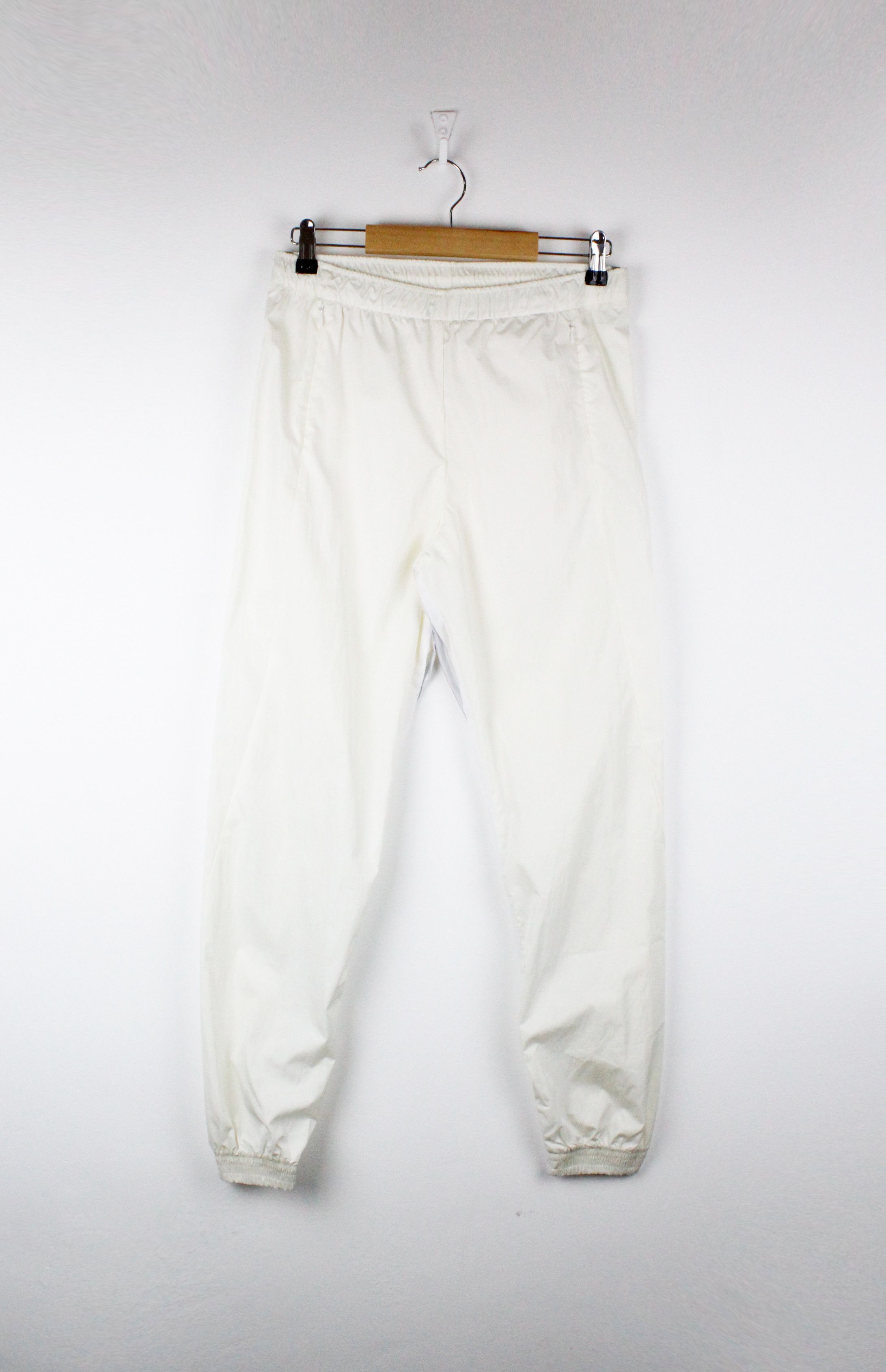Cottweiler Cottweiler White Cream Nylon Track Pants Size US 30 / EU 46 - 1 Thumbnail