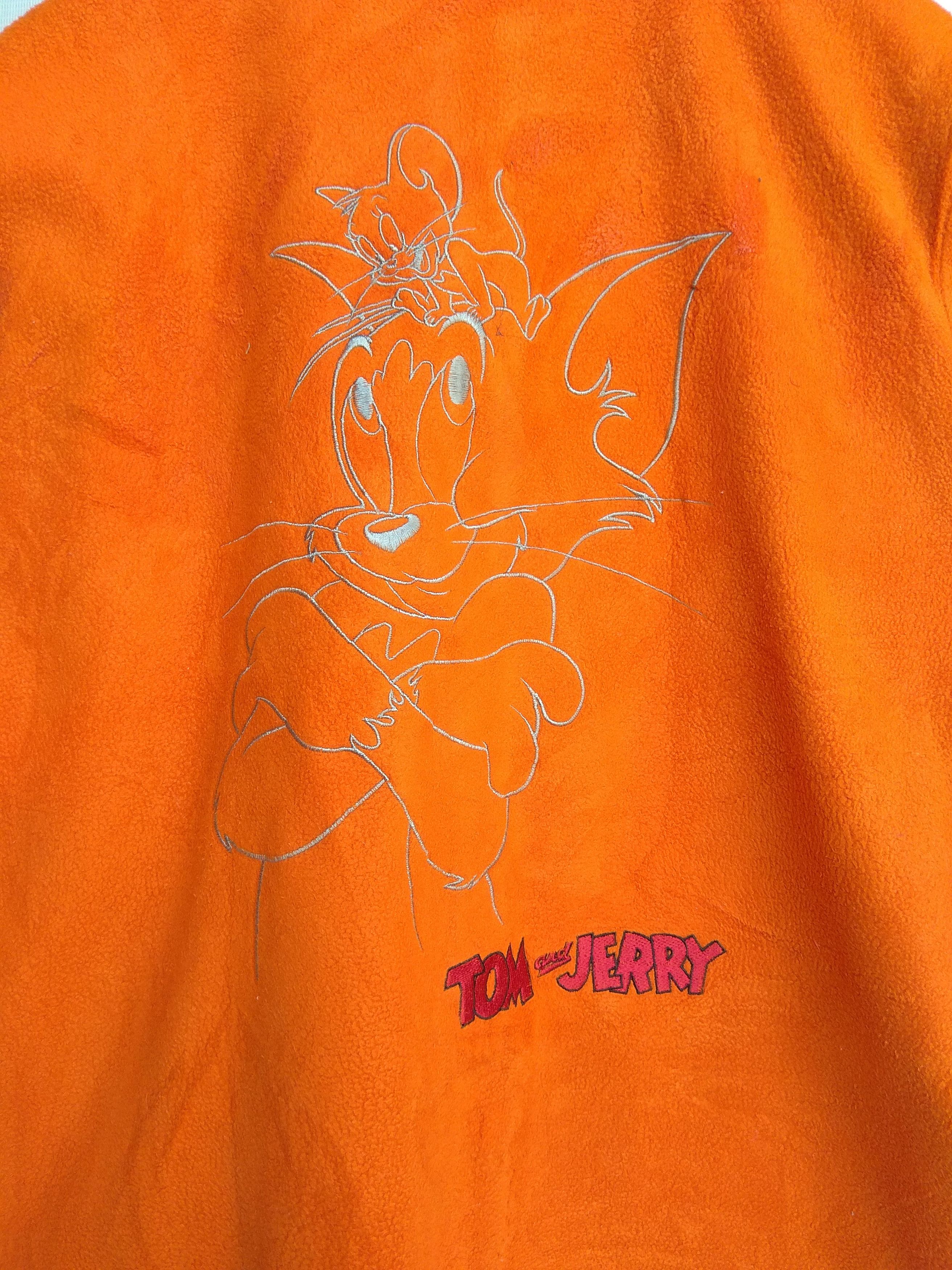 Cartoon Network × Warner Bros tom and jerry fleece big logo's on back Size US M / EU 48-50 / 2 - 4 Thumbnail