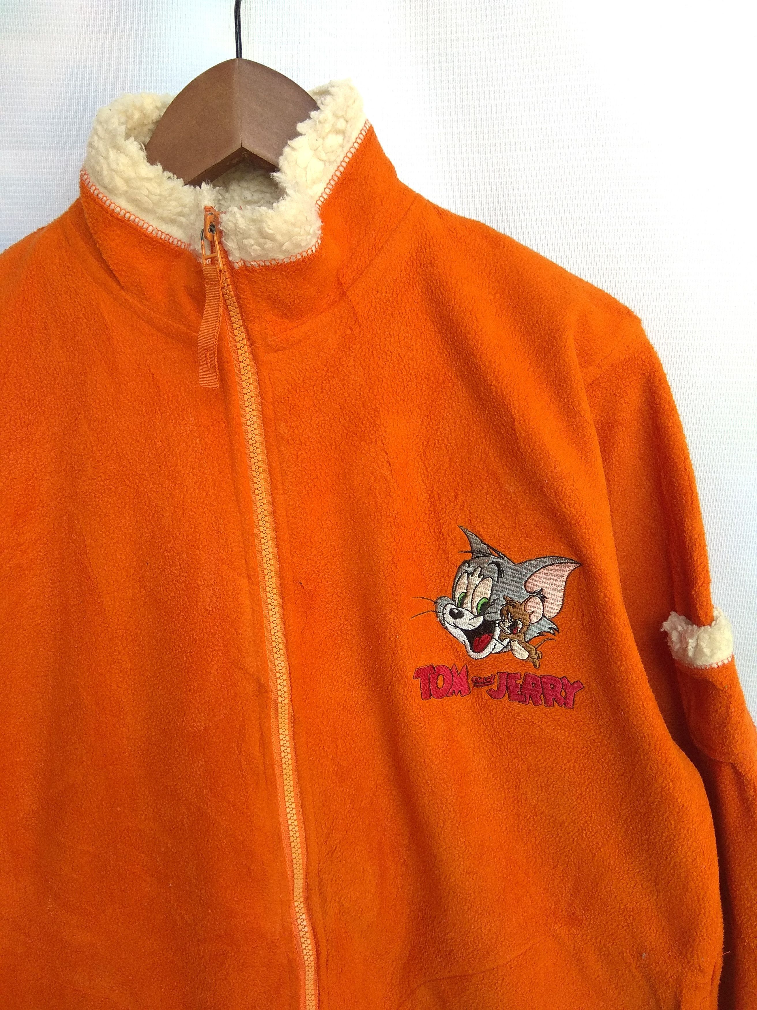 Cartoon Network × Warner Bros tom and jerry fleece big logo's on back Size US M / EU 48-50 / 2 - 1 Thumbnail
