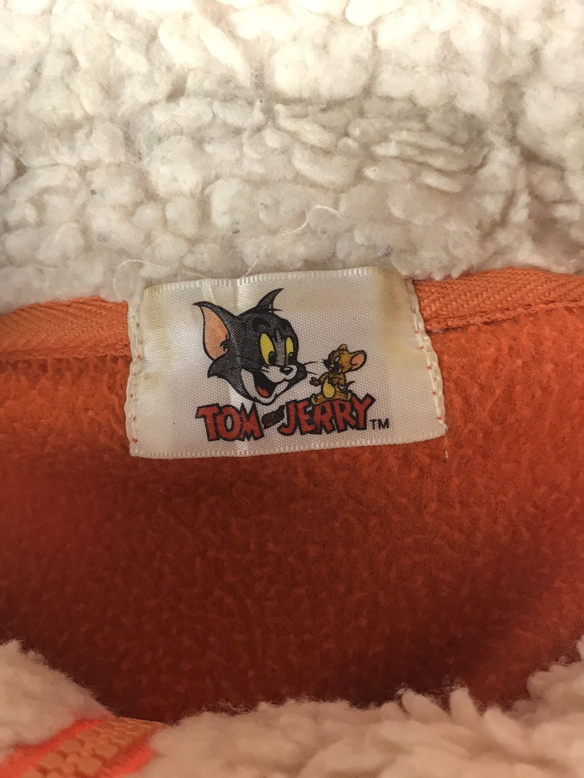 Cartoon Network × Warner Bros tom and jerry fleece big logo's on back Size US M / EU 48-50 / 2 - 8 Thumbnail