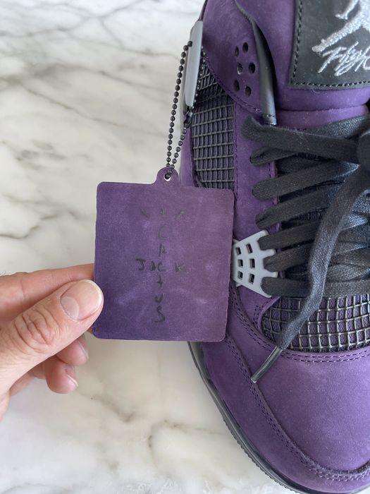 Jordan 4 Retro Travis Scott Purple (Friends and Family) Men's