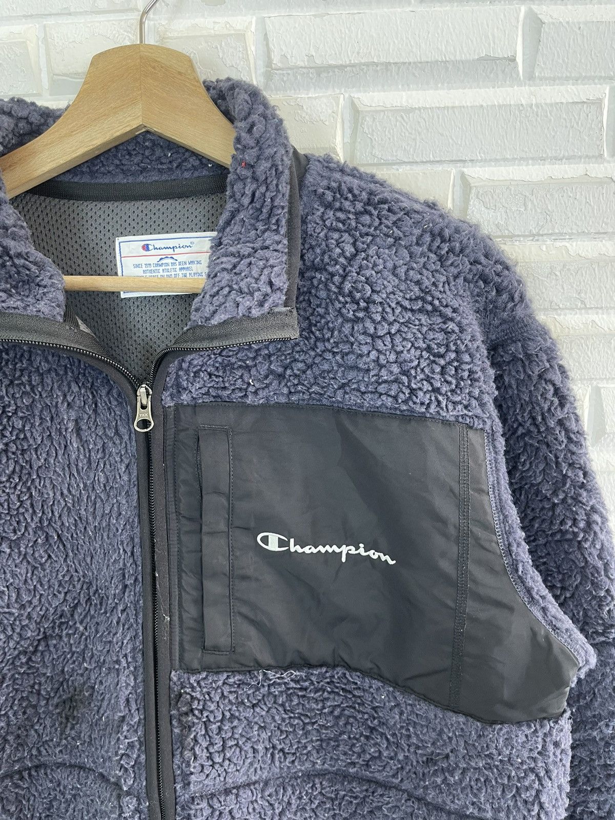 Champion WINTER SALE🥶90’s CHAMPION SHERPA DEEP PILE SUPREME Size US M / EU 48-50 / 2 - 2 Thumbnail