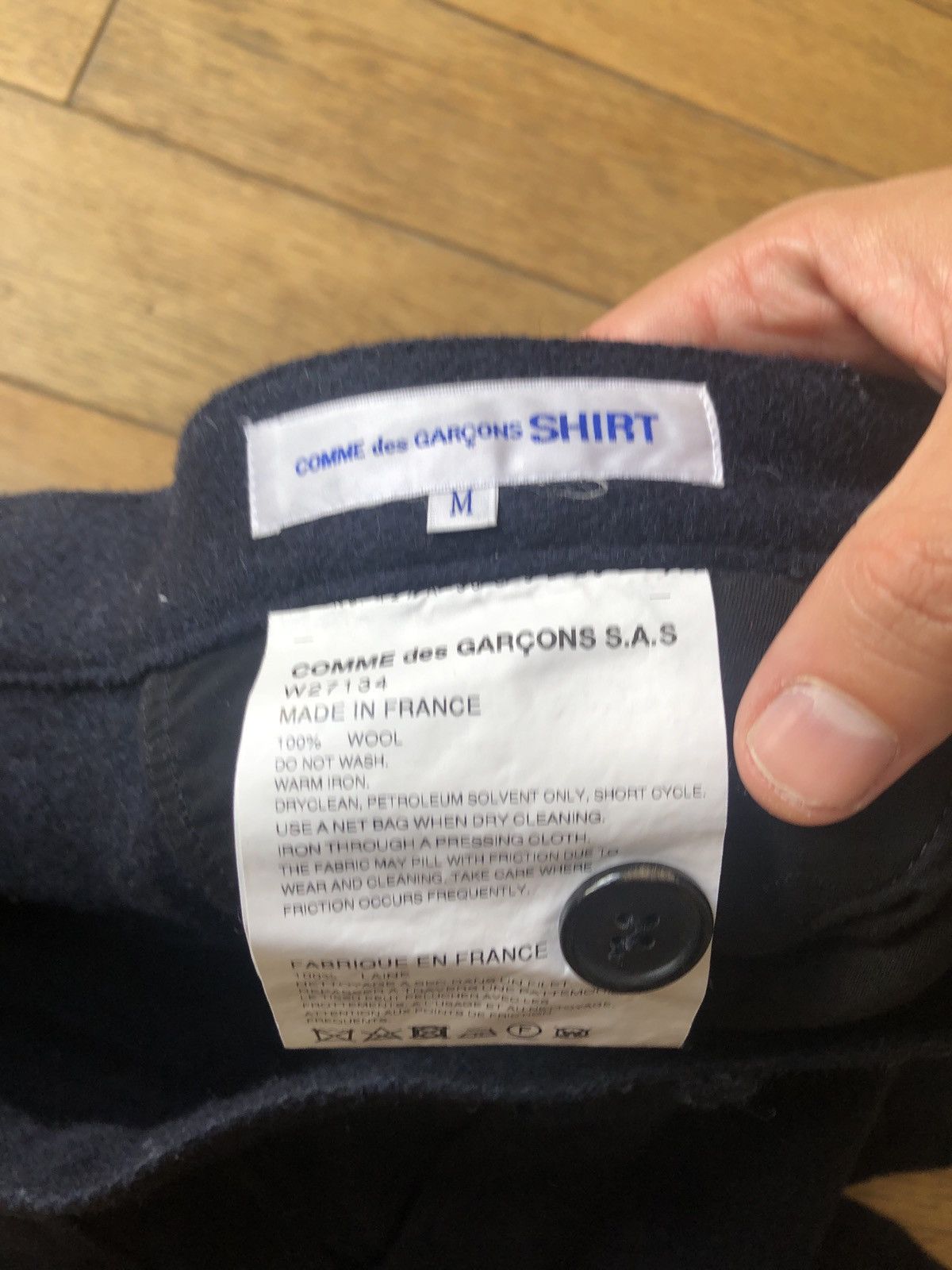 Comme des Garcons × Comme des Garcons SHIRT CDG shirt pants Size US 33 - 3 Thumbnail