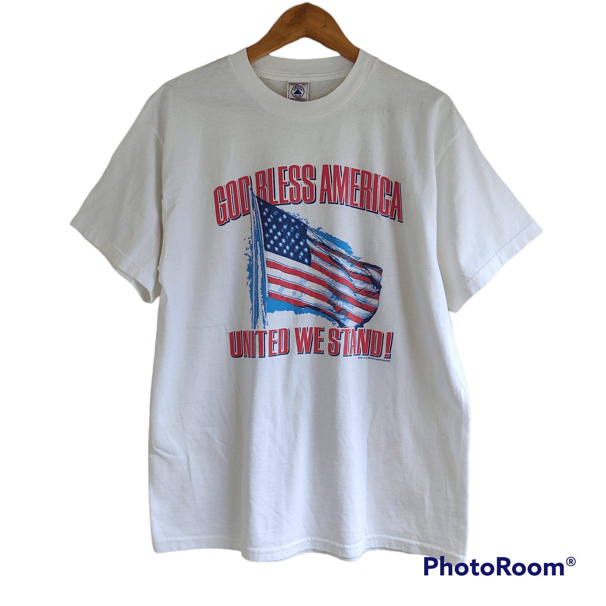 Vintage Y2K Delta God Bless America United We Stand