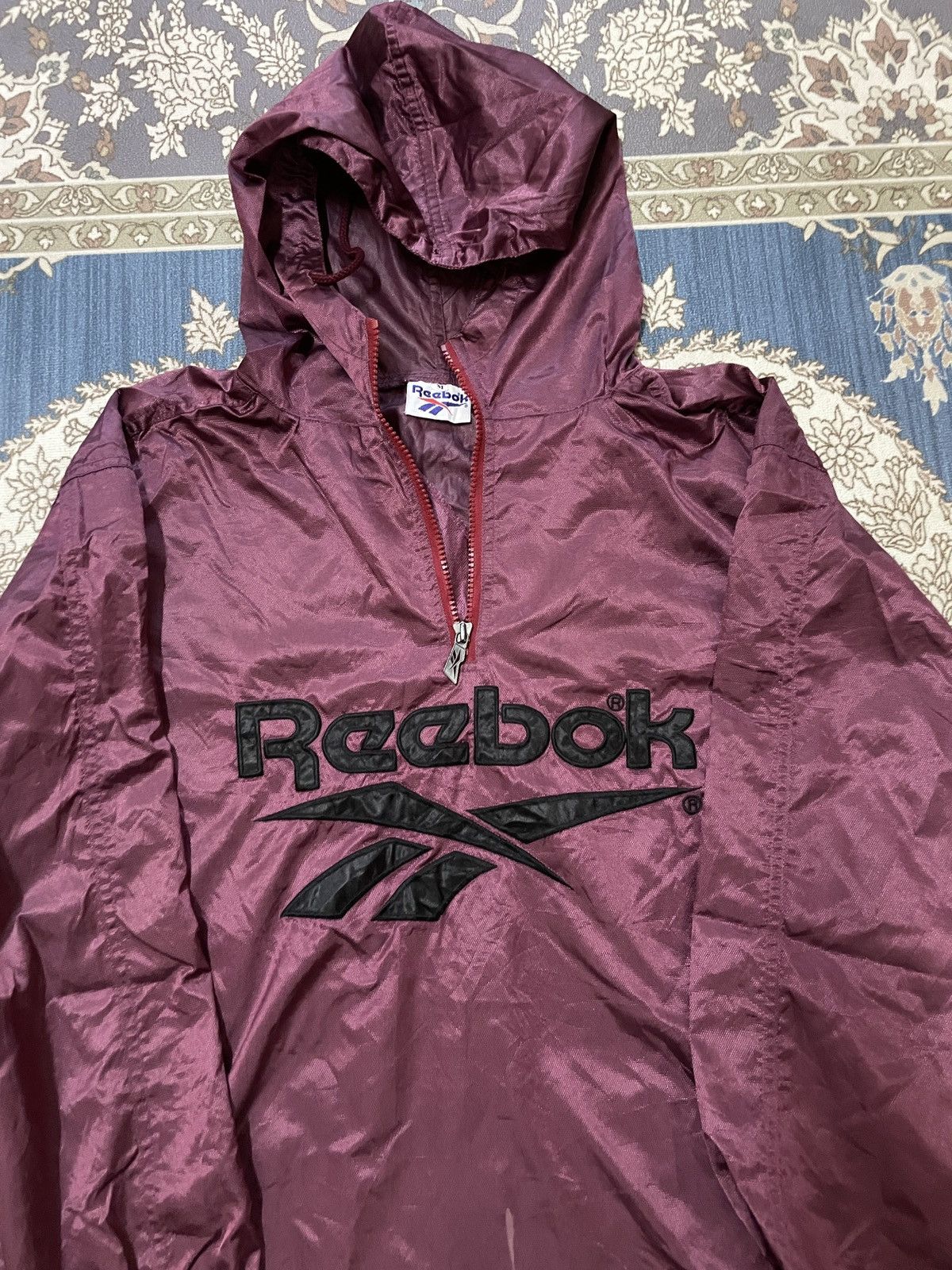 Reebok × Vintage Vintage OG 90’s Reebok pullover windbreaker Embroidery Logo Size US M / EU 48-50 / 2 - 3 Thumbnail