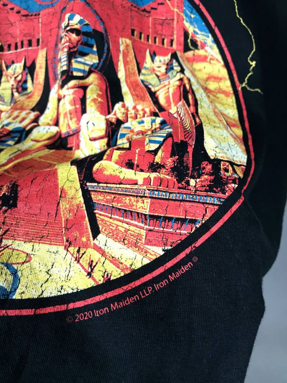 Band Tees Iron Maiden vintage rock band tee Size US M / EU 48-50 / 2 - 3 Thumbnail