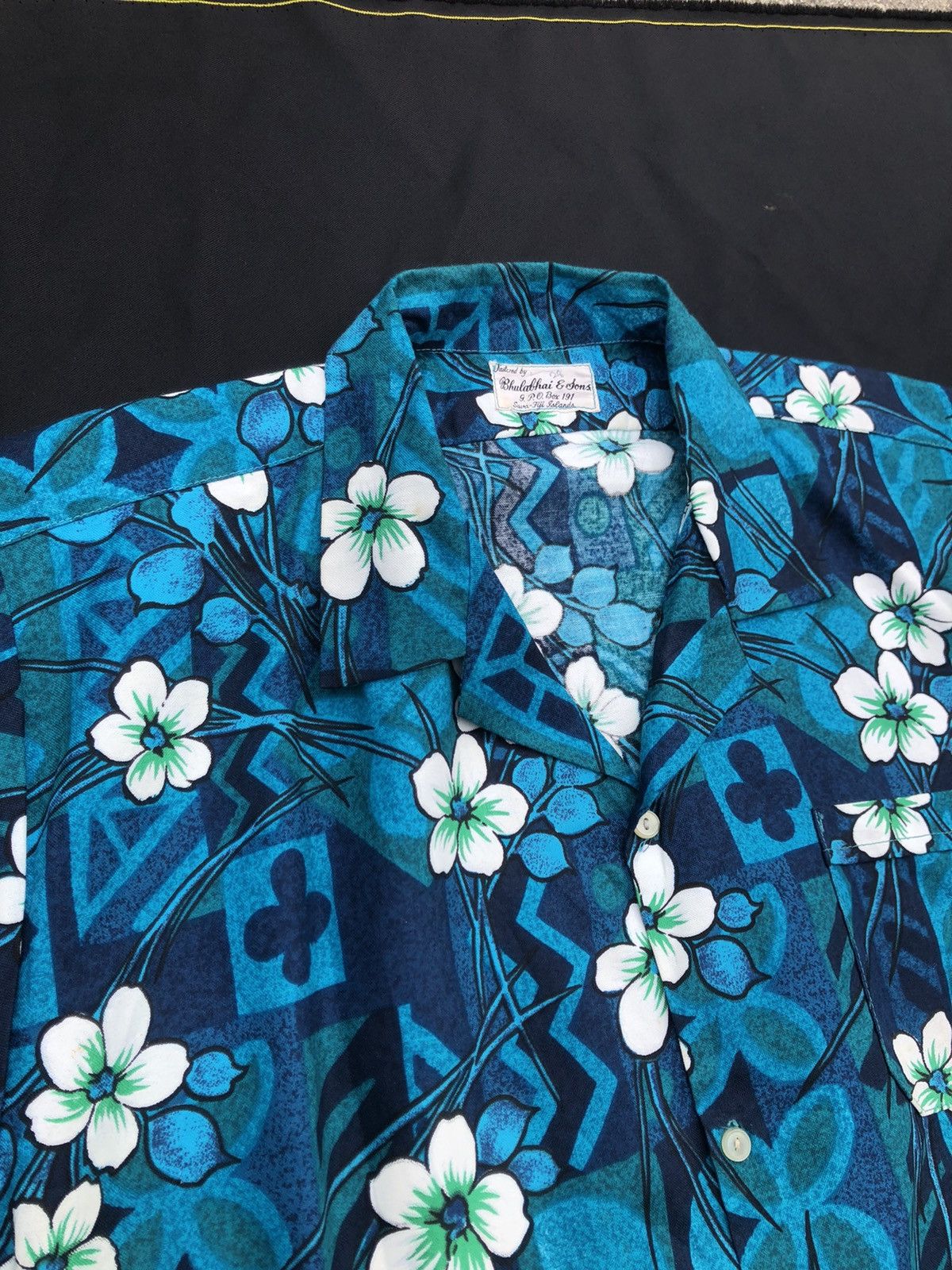 Vintage Vtg 70s Bhulabhai & Sons Hoffman California Hawaiian Shirt Size US M / EU 48-50 / 2 - 3 Thumbnail