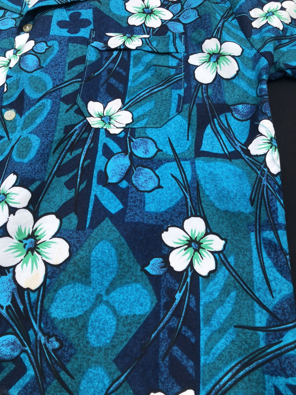 Vintage Vtg 70s Bhulabhai & Sons Hoffman California Hawaiian Shirt Size US M / EU 48-50 / 2 - 8 Thumbnail