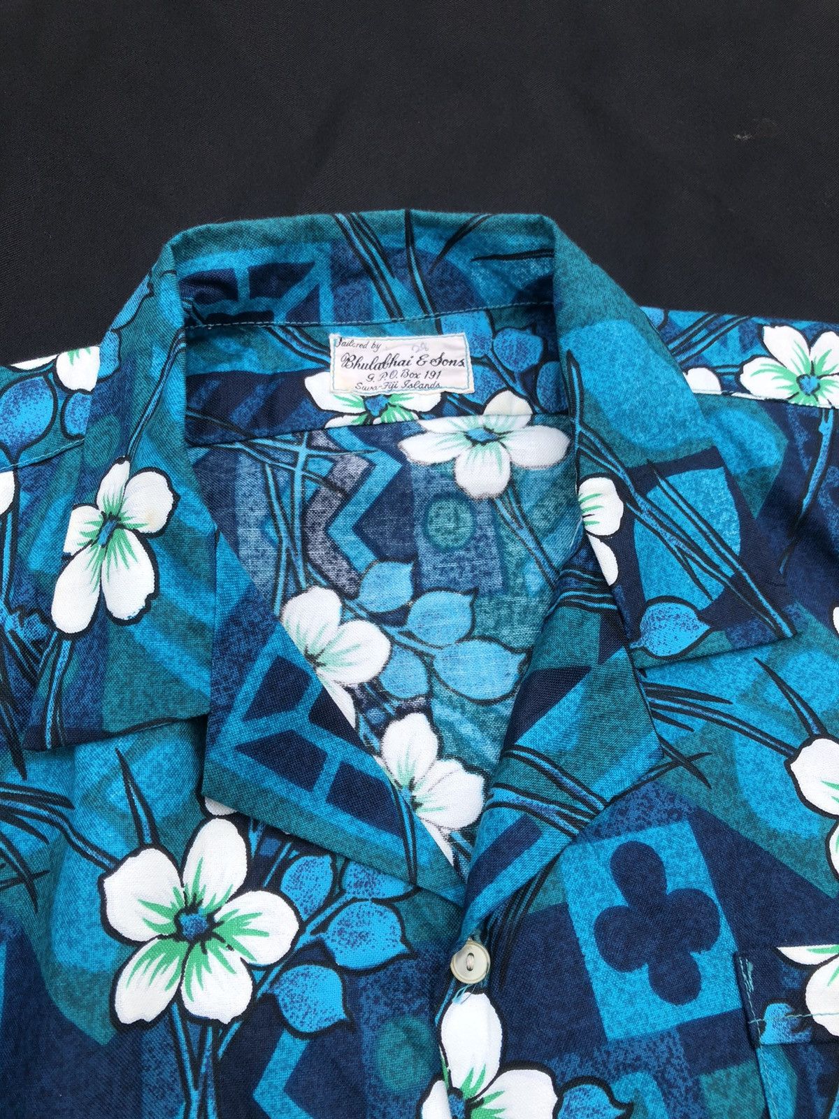 Vintage Vtg 70s Bhulabhai & Sons Hoffman California Hawaiian Shirt Size US M / EU 48-50 / 2 - 4 Thumbnail