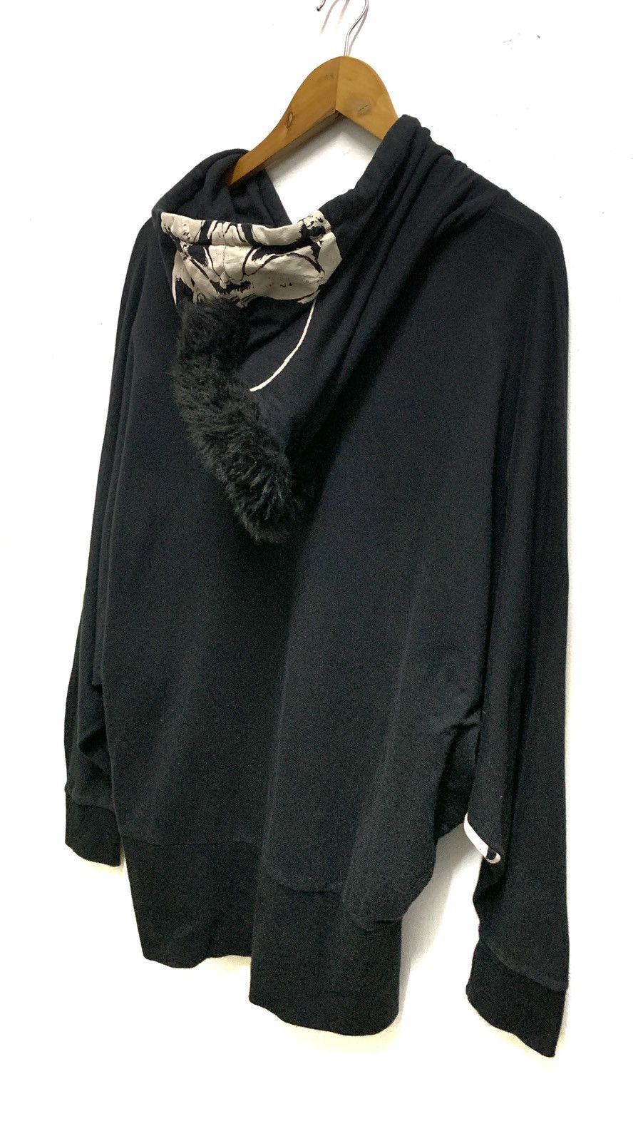 Seditionaries Vintage GLAD NEWS Baloon Hoodie Mohair Spike's For Women Size ONE SIZE - 10 Thumbnail