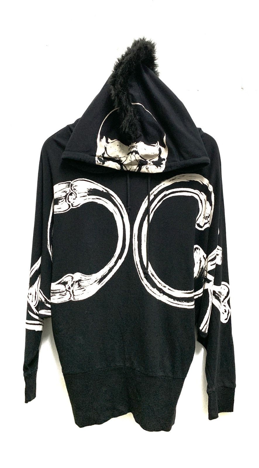 Seditionaries Vintage GLAD NEWS Baloon Hoodie Mohair Spike's For Women Size ONE SIZE - 2 Thumbnail