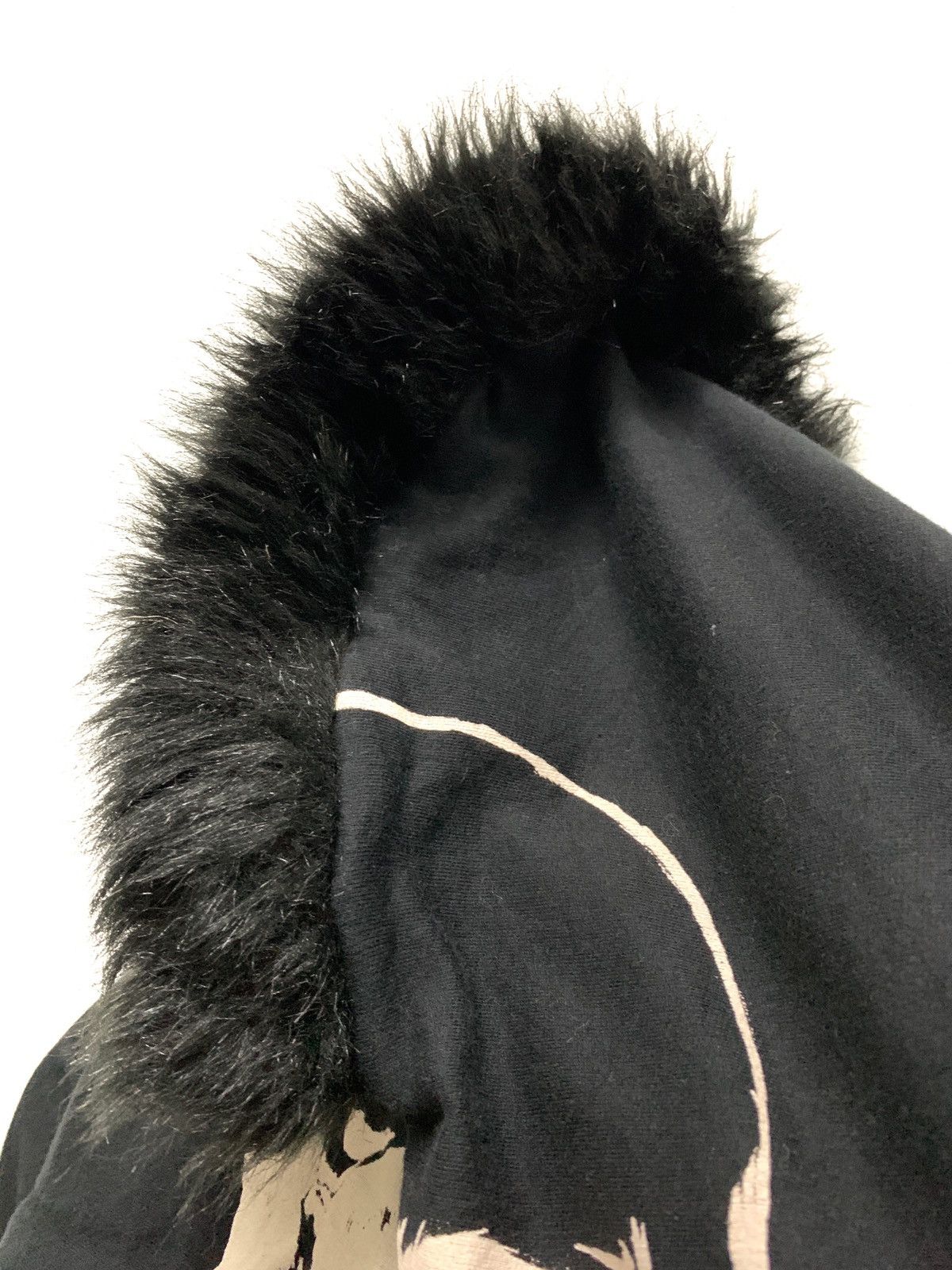 Seditionaries Vintage GLAD NEWS Baloon Hoodie Mohair Spike's For Women Size ONE SIZE - 6 Thumbnail