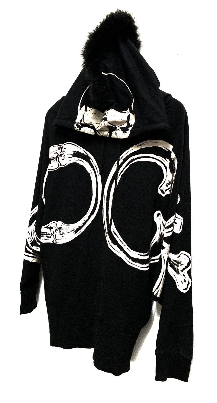 Seditionaries Vintage GLAD NEWS Baloon Hoodie Mohair Spike's For Women Size ONE SIZE - 3 Thumbnail