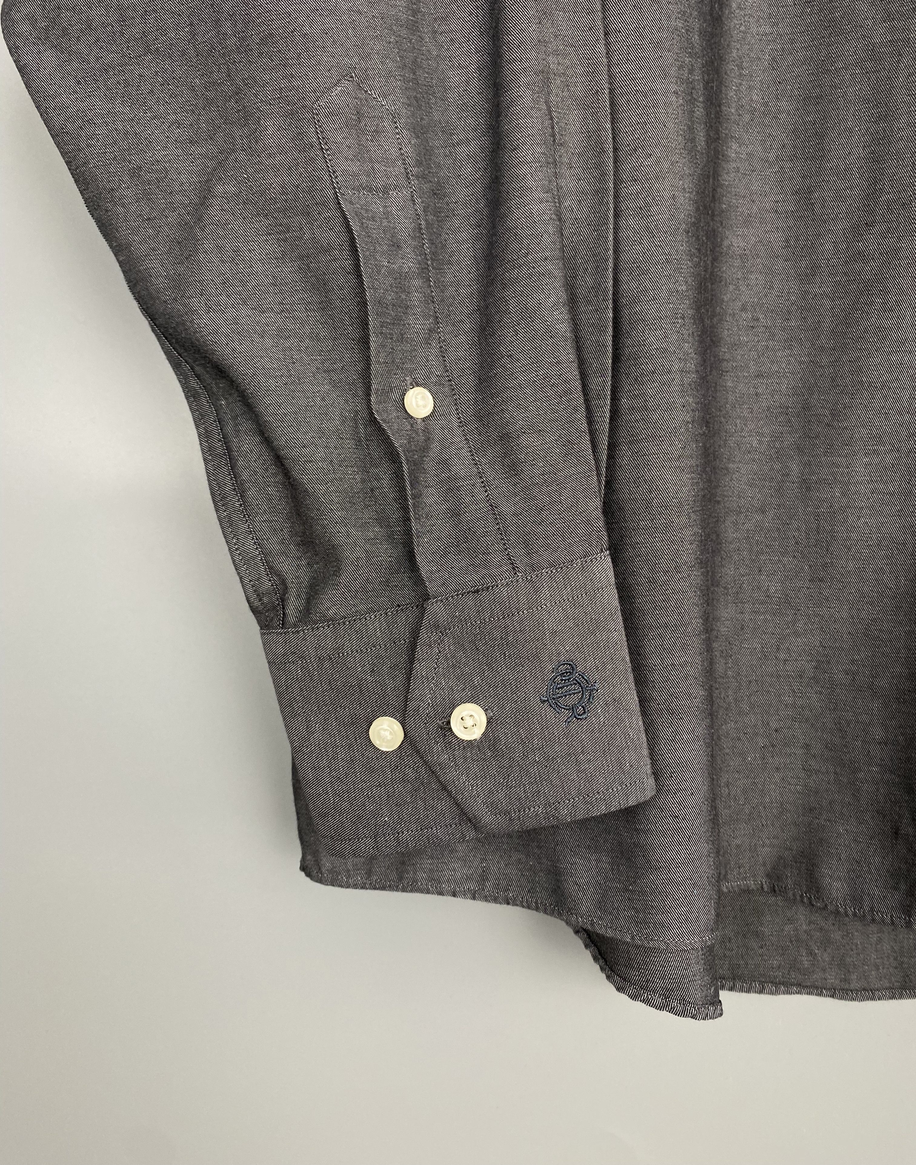 Christian Dior Monsieur Christian Dior Luxury Shirt Size 17 / 43 Size US L / EU 52-54 / 3 - 4 Thumbnail