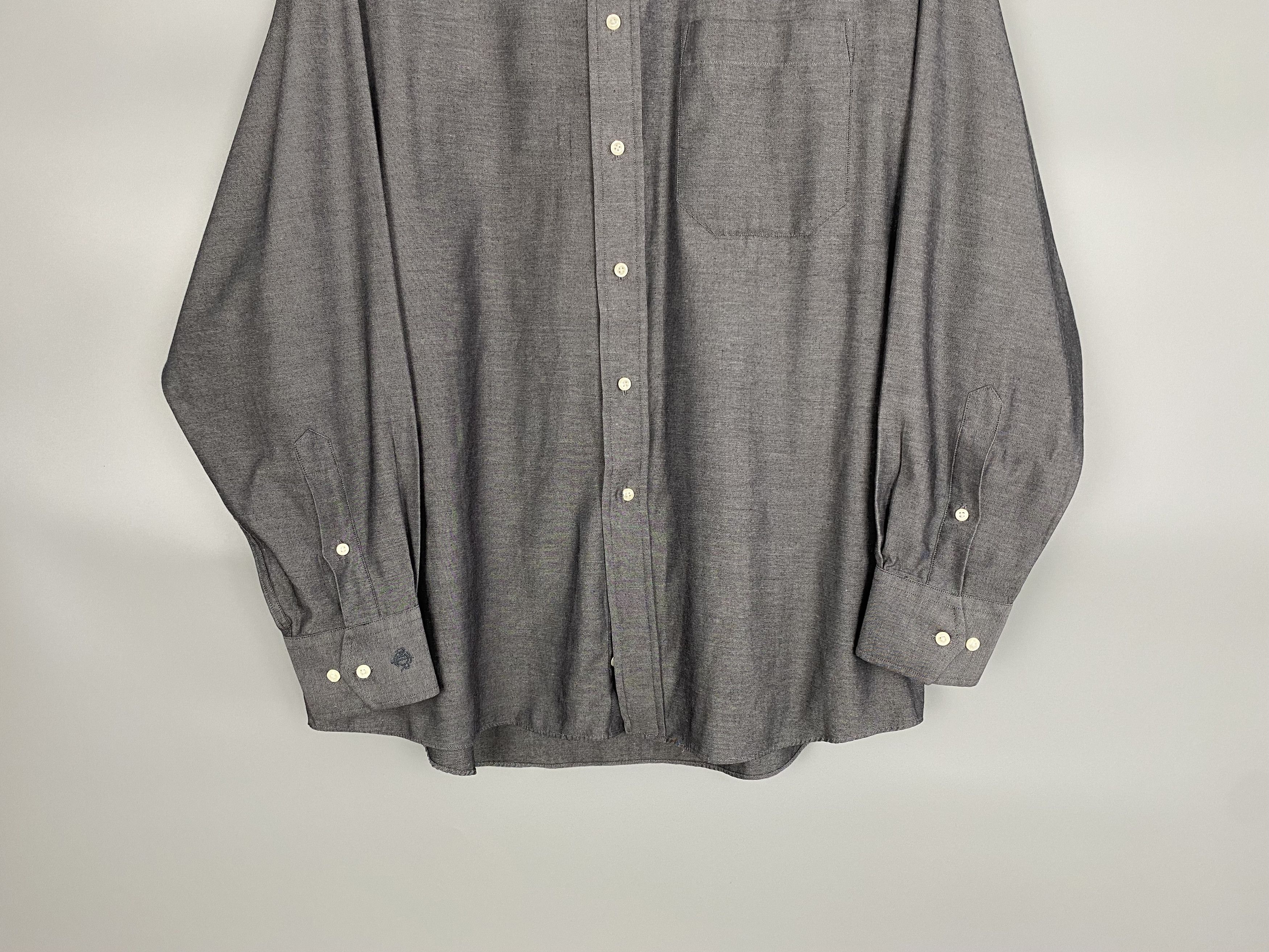 Christian Dior Monsieur Christian Dior Luxury Shirt Size 17 / 43 Size US L / EU 52-54 / 3 - 3 Thumbnail