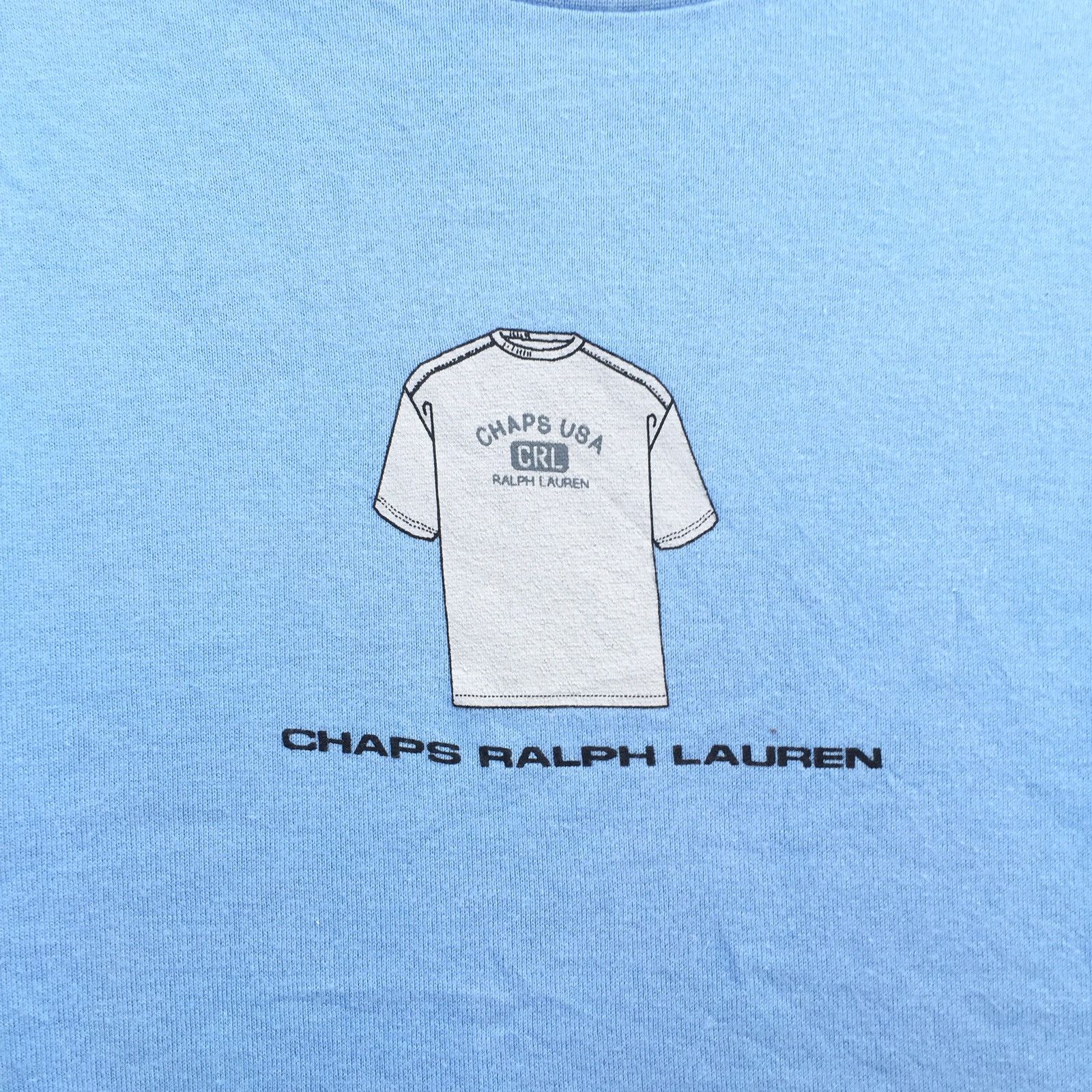 Chaps Vintage 90s Chaps by Ralph Lauren Big Logo T-shirt | L Size US L / EU 52-54 / 3 - 4 Thumbnail