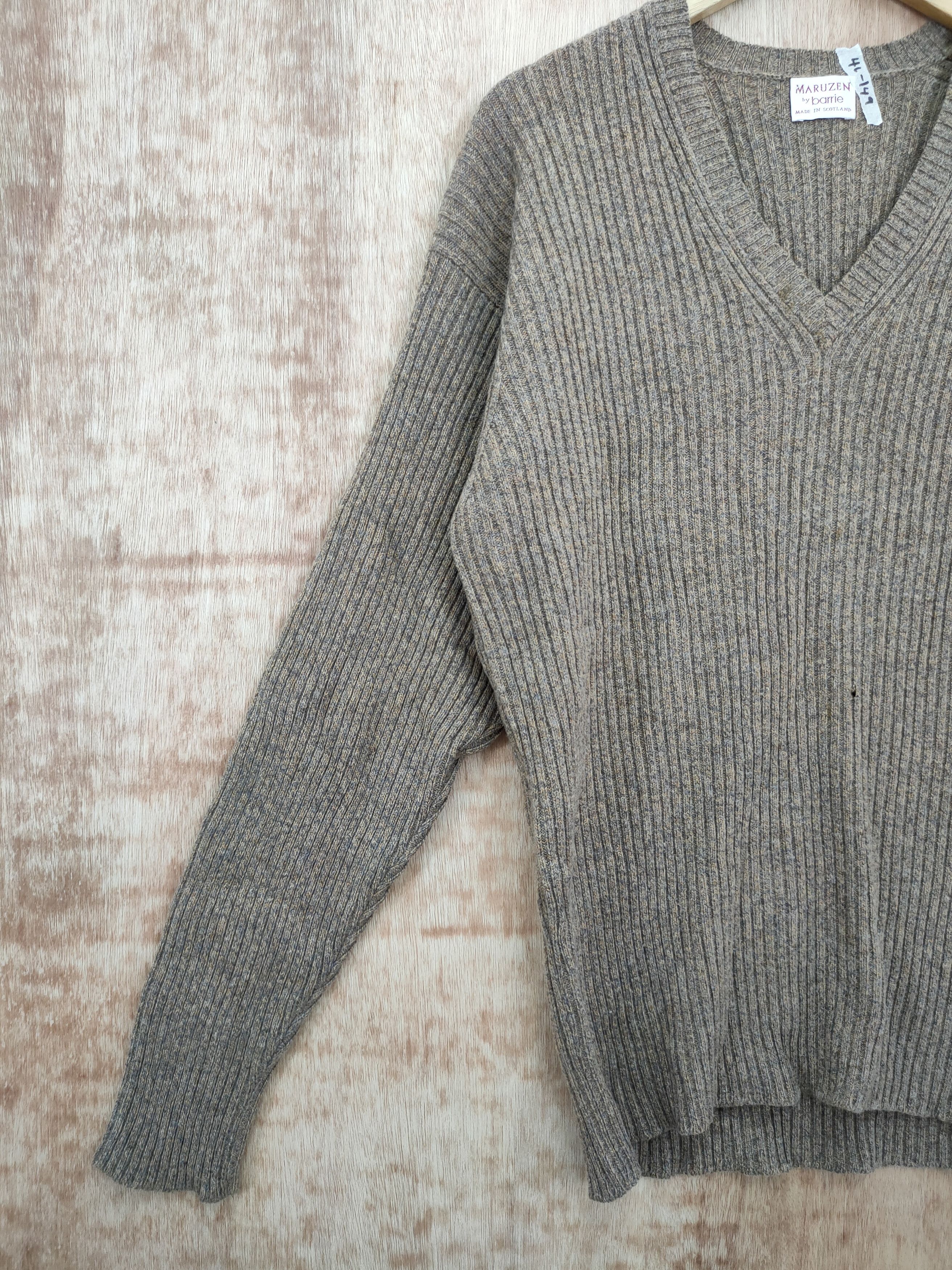 Homespun Knitwear DL Maruzen By Barrie made in Scotland knitwear #46-149 Size US M / EU 48-50 / 2 - 2 Thumbnail