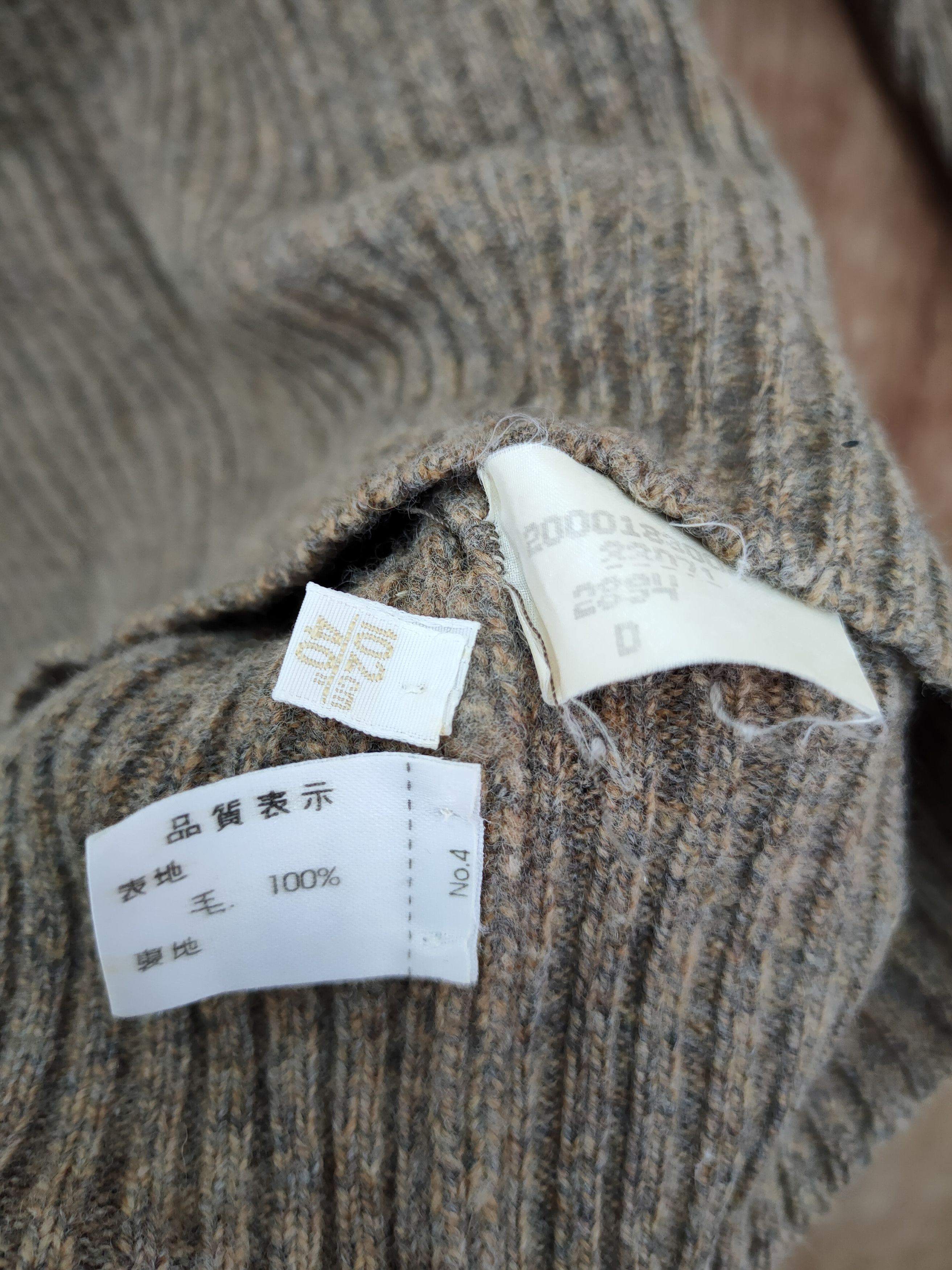Homespun Knitwear DL Maruzen By Barrie made in Scotland knitwear #46-149 Size US M / EU 48-50 / 2 - 7 Thumbnail