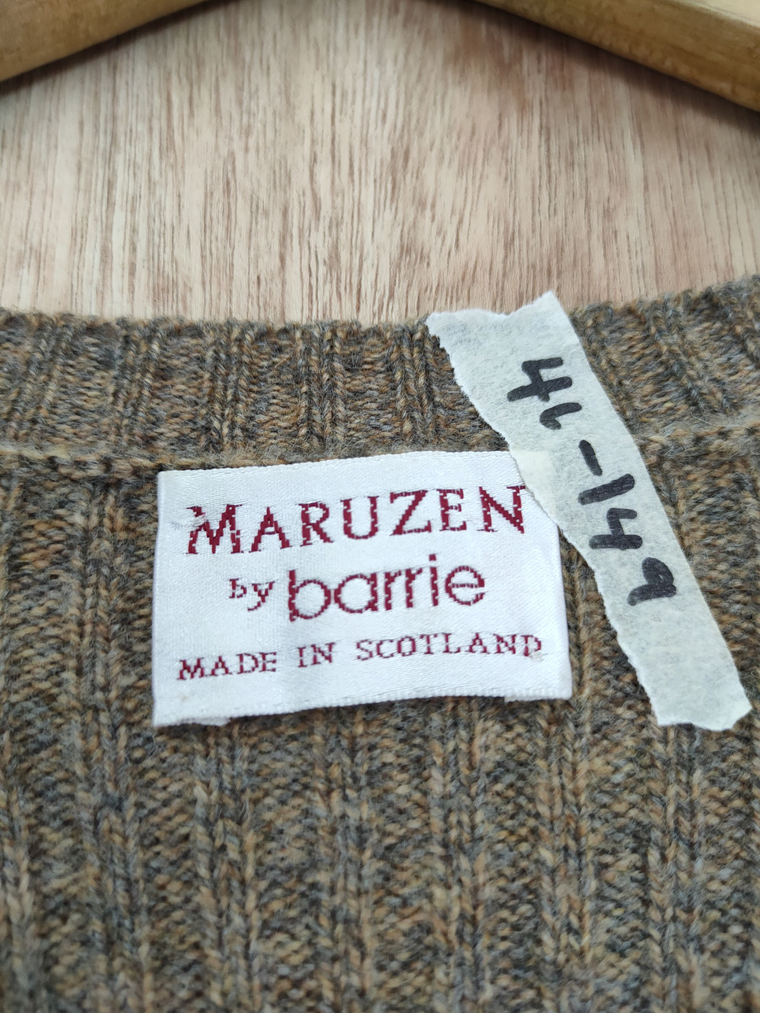 Homespun Knitwear DL Maruzen By Barrie made in Scotland knitwear #46-149 Size US M / EU 48-50 / 2 - 6 Thumbnail