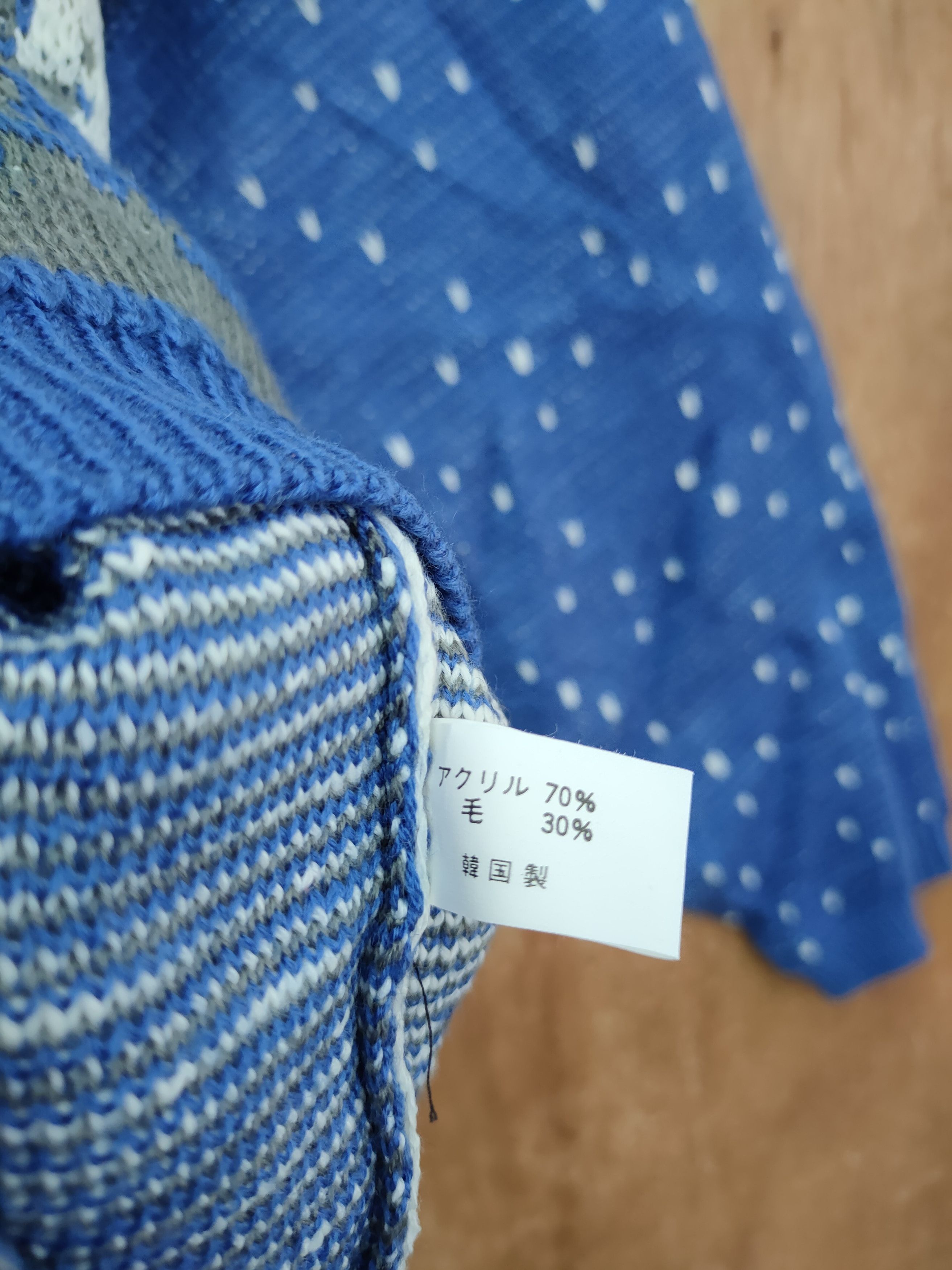 Aran Isles Knitwear DL Trendy art snow winter knitwear sweatshirt #46-144 Size US S / EU 44-46 / 1 - 6 Thumbnail