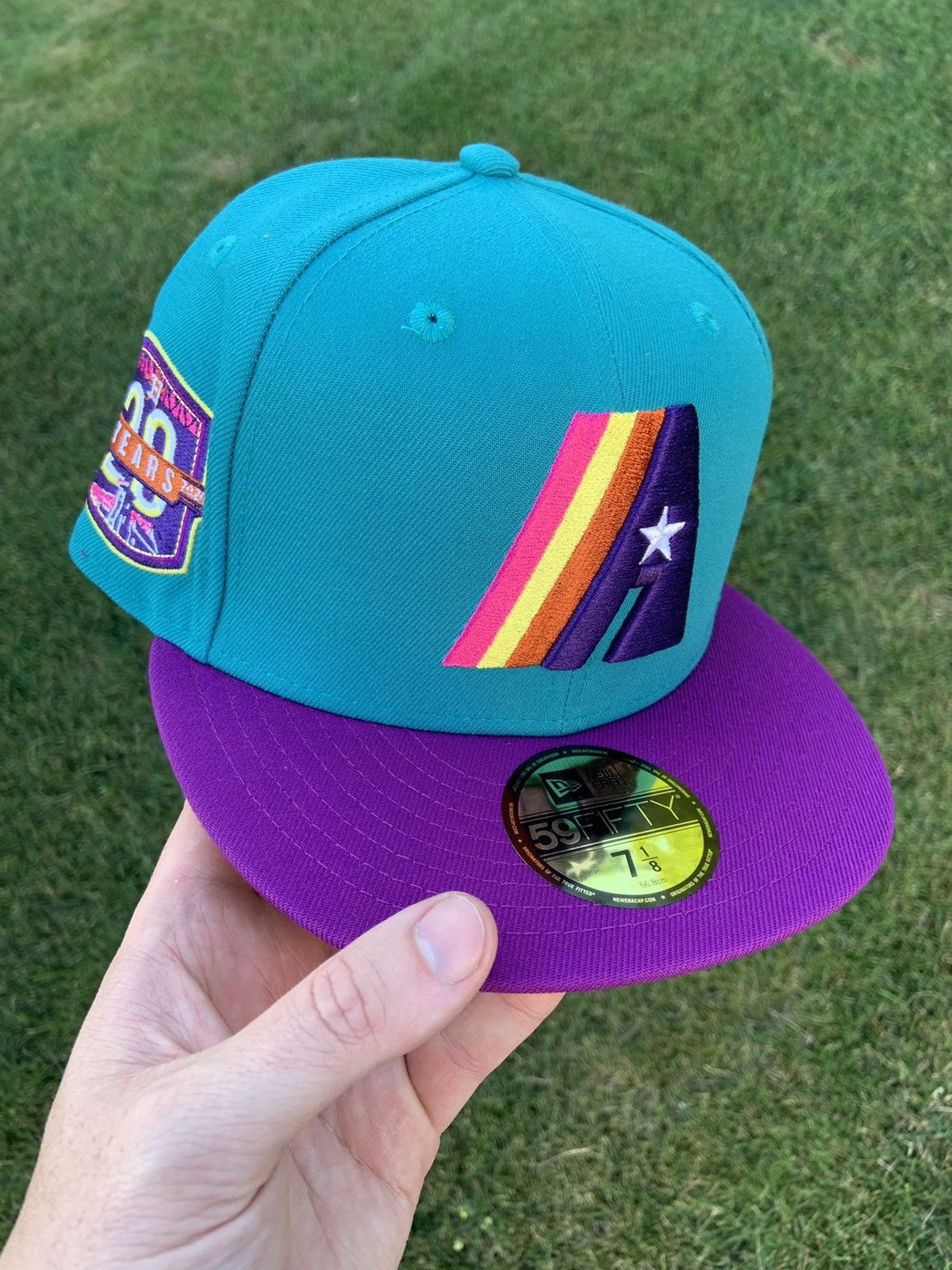 MLB × New Era Exclusive New Era Houston Astros 7 1/8 Two Tone Size ONE SIZE - 5 Thumbnail