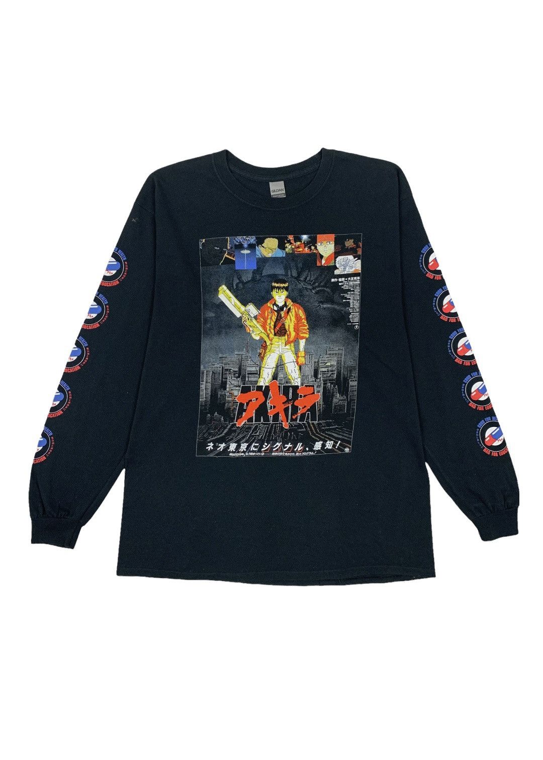 Akira Vintage Anime Movie Long Sleeve Shirt