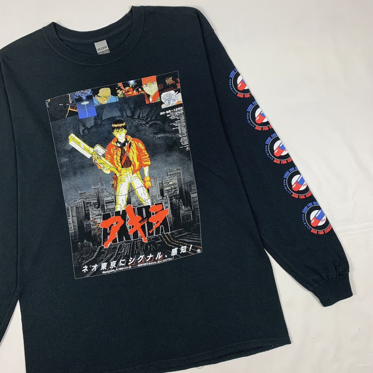 Anime Akira Vintage Anime Movie Long Sleeve Shirt Size US L / EU 52-54 / 3 - 3 Thumbnail