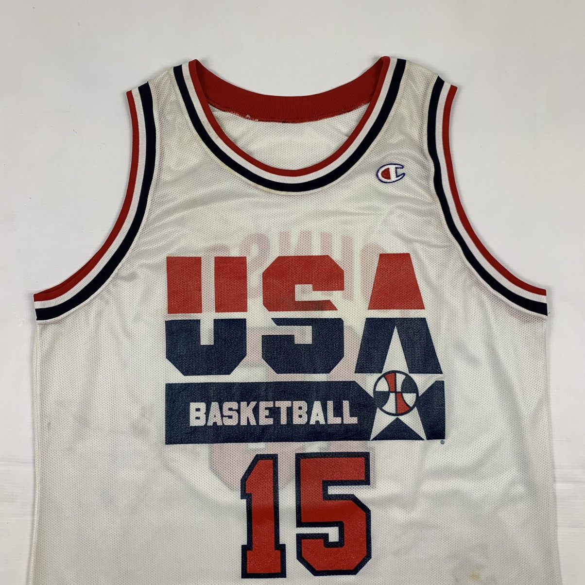 NBA Vintage Earvin Magic Johnson USA Basketball Team Jersey Size US XL / EU 56 / 4 - 2 Thumbnail